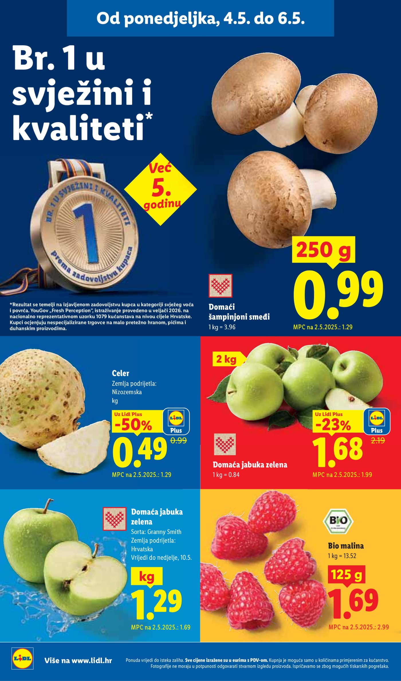 Lidl katalog Super ponuda od ponedjeljka 04.05. - 10.05.2026.