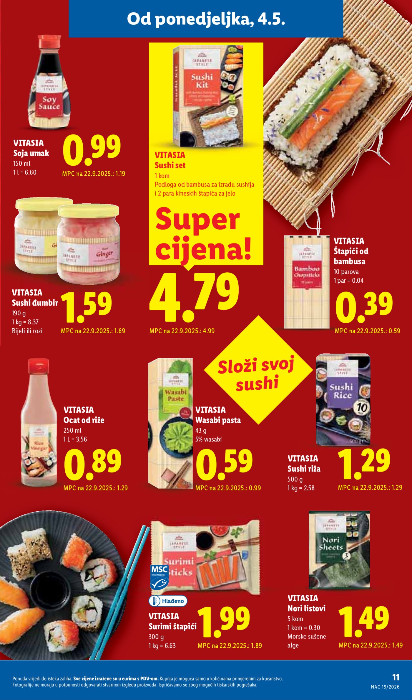 Lidl katalog Super ponuda od ponedjeljka 04.05. - 10.05.2026.