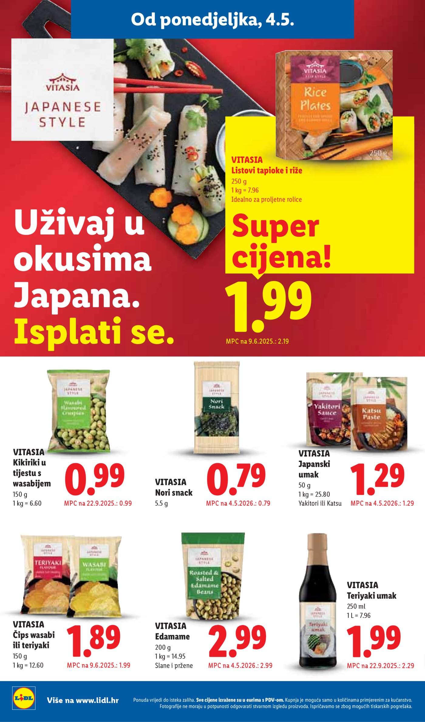 Lidl katalog Super ponuda od ponedjeljka 04.05. - 10.05.2026.