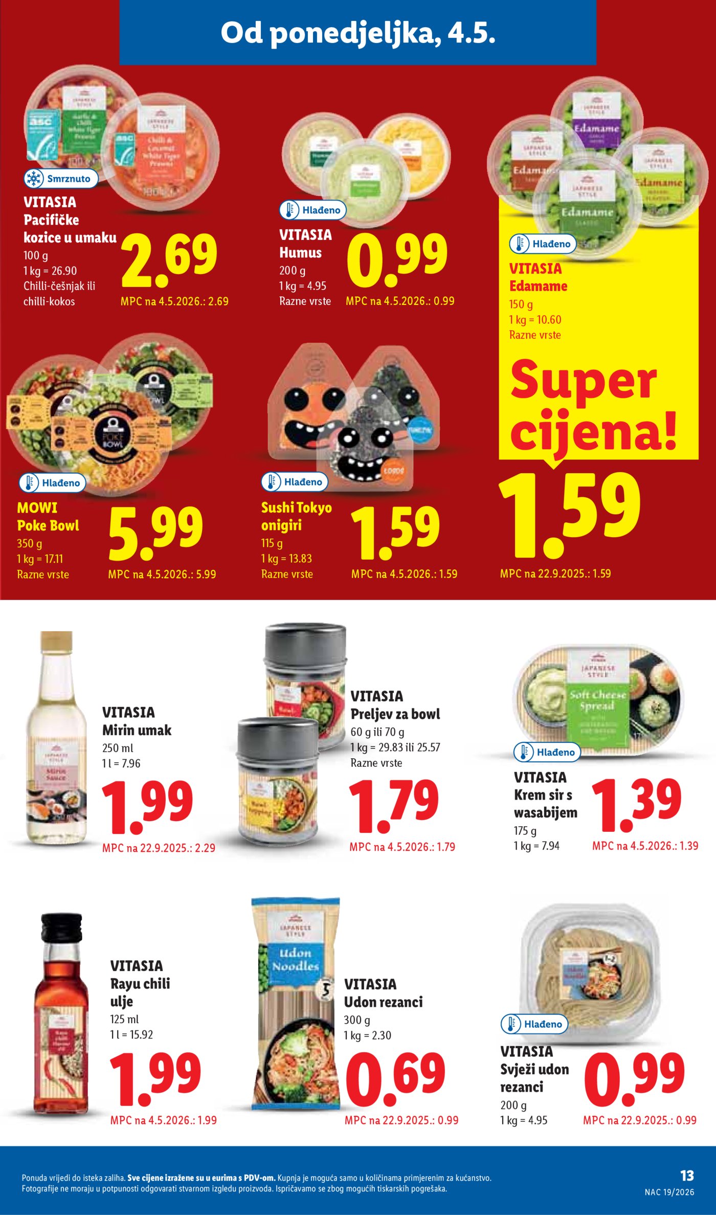 Lidl katalog Super ponuda od ponedjeljka 04.05. - 10.05.2026.