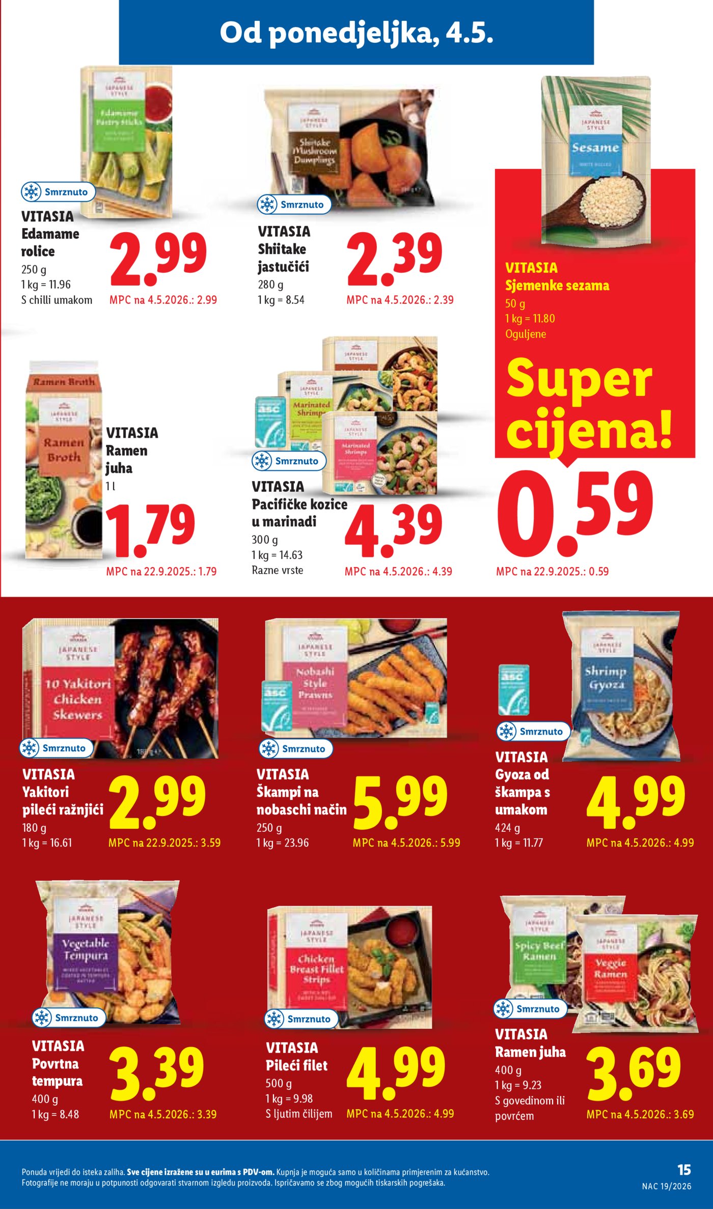 Lidl katalog Super ponuda od ponedjeljka 04.05. - 10.05.2026.