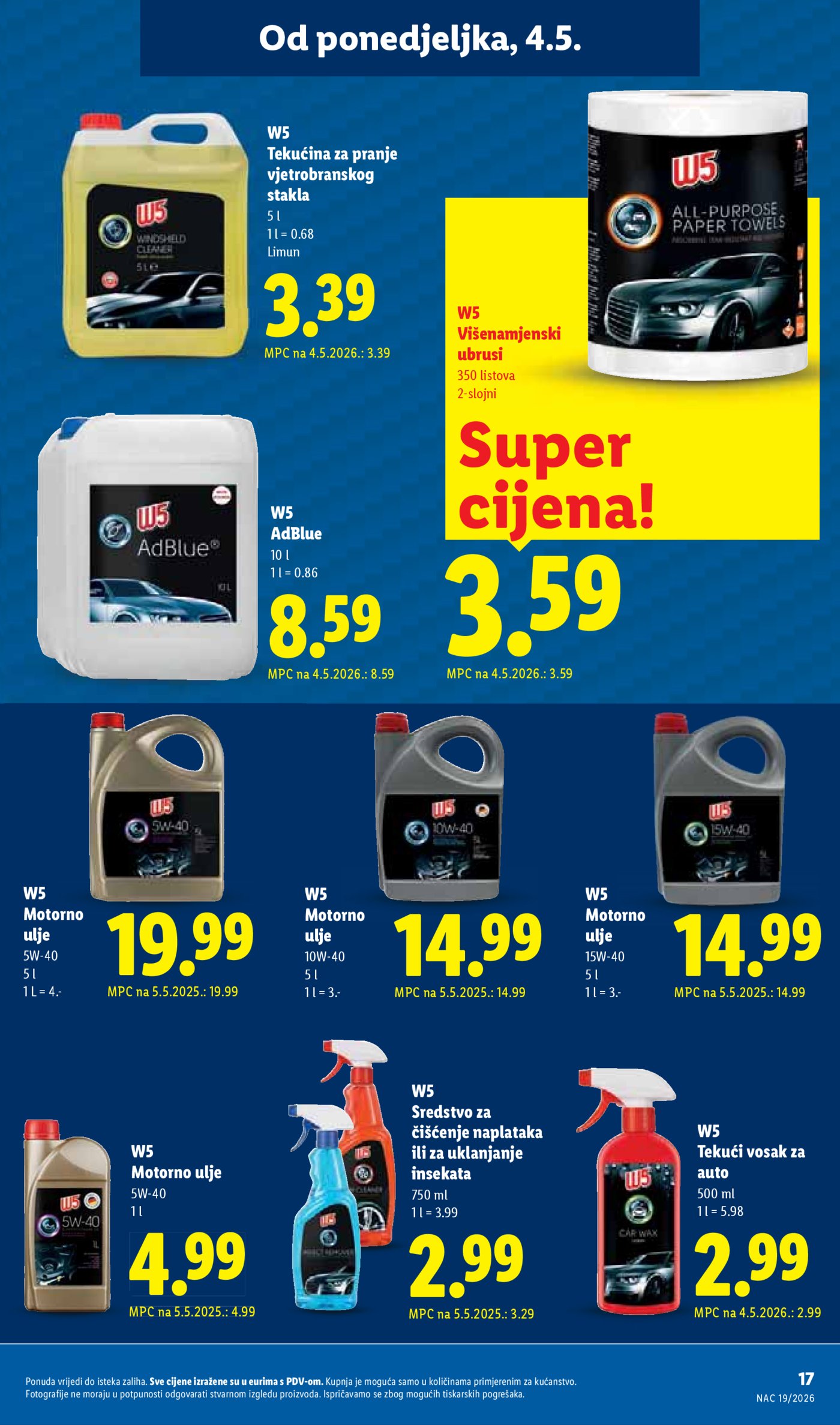 Lidl katalog Super ponuda od ponedjeljka 04.05. - 10.05.2026.