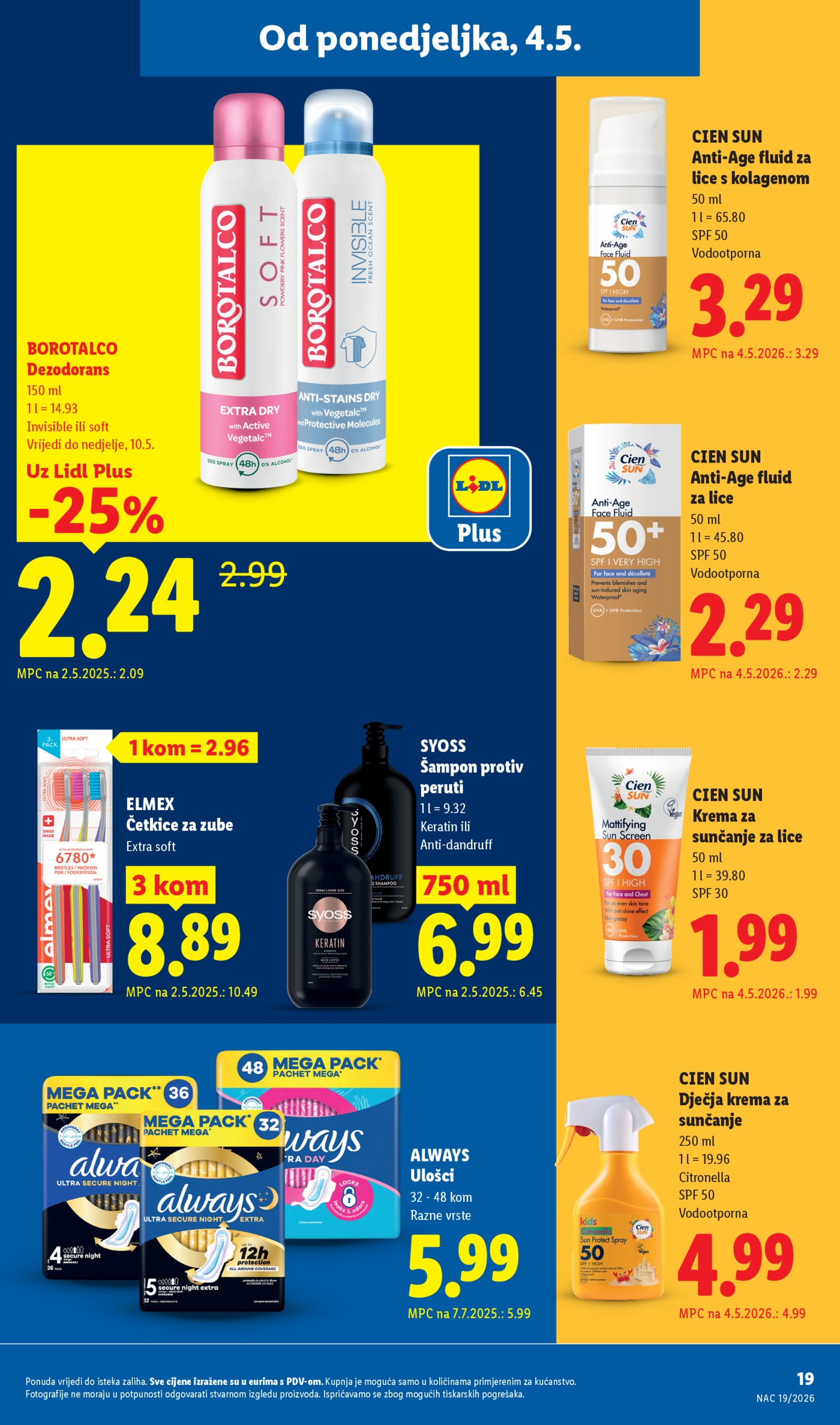 Lidl katalog Super ponuda od ponedjeljka 04.05. - 10.05.2026.