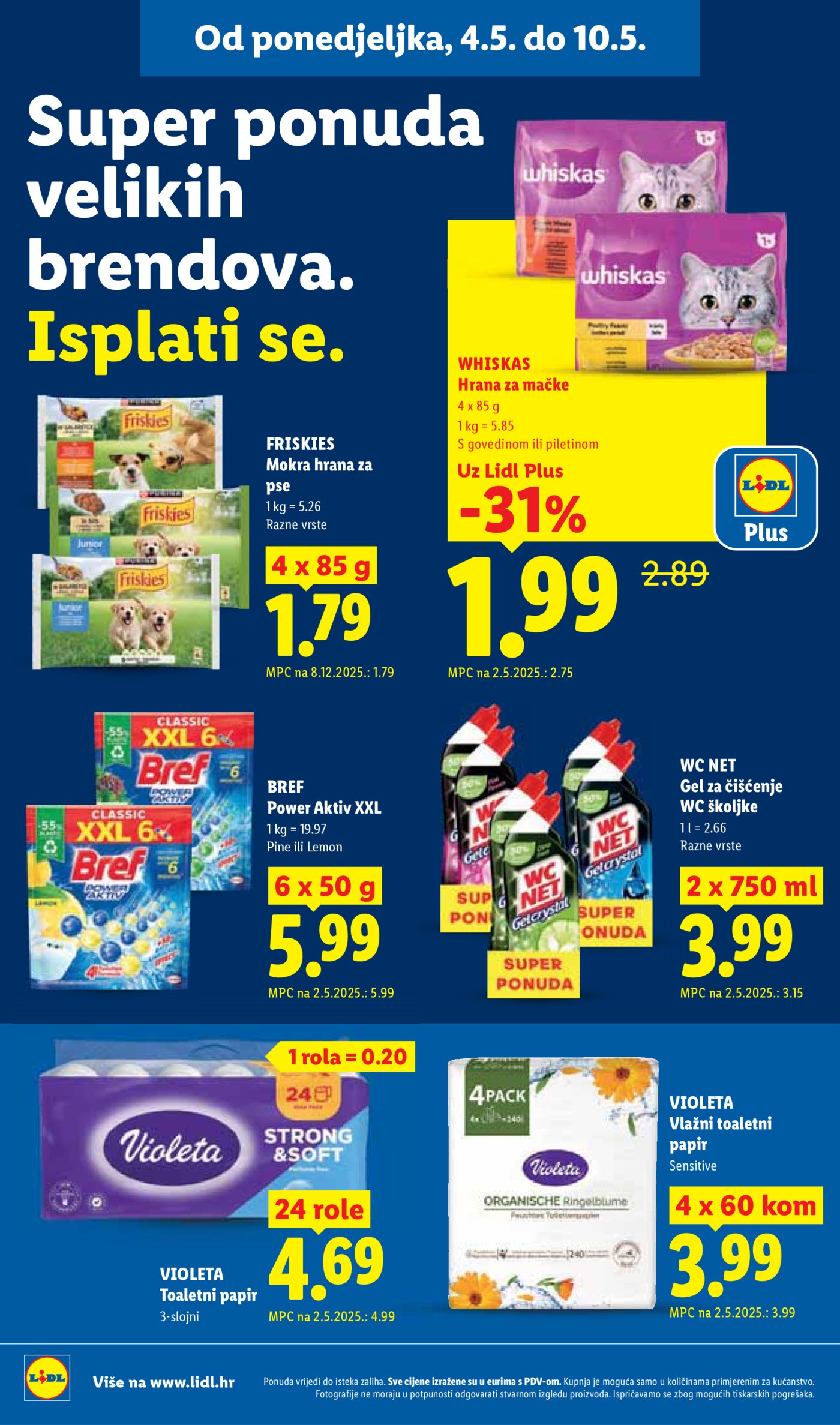 Lidl katalog Super ponuda od ponedjeljka 04.05. - 10.05.2026.