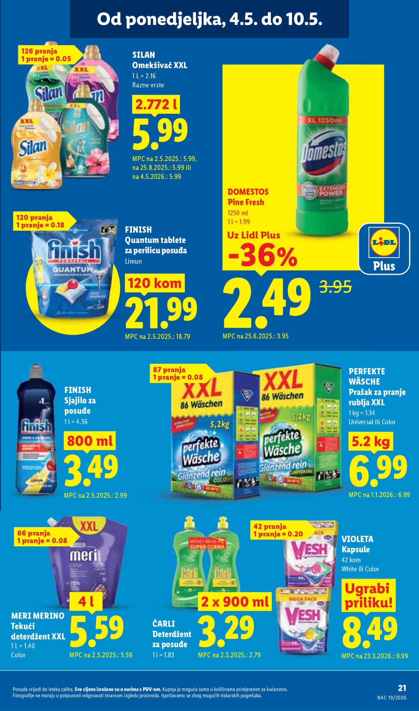 Lidl katalog Super ponuda od ponedjeljka 04.05. - 10.05.2026.