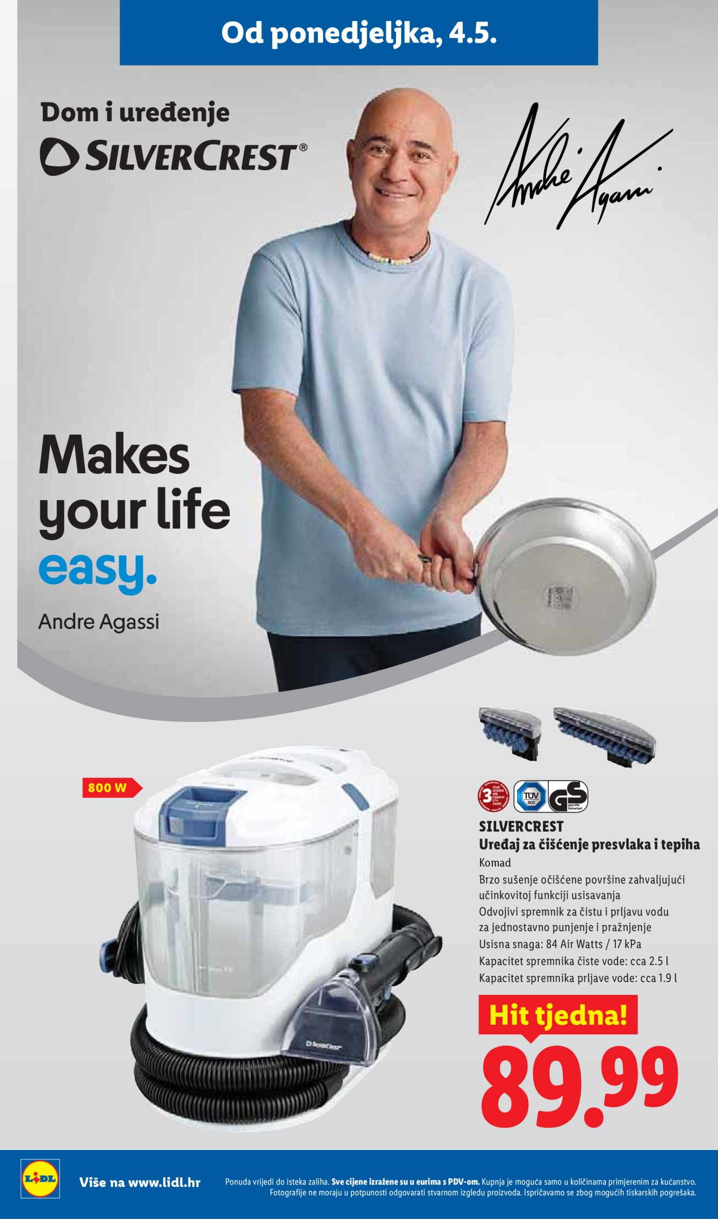 Lidl katalog Super ponuda od ponedjeljka 04.05. - 10.05.2026.