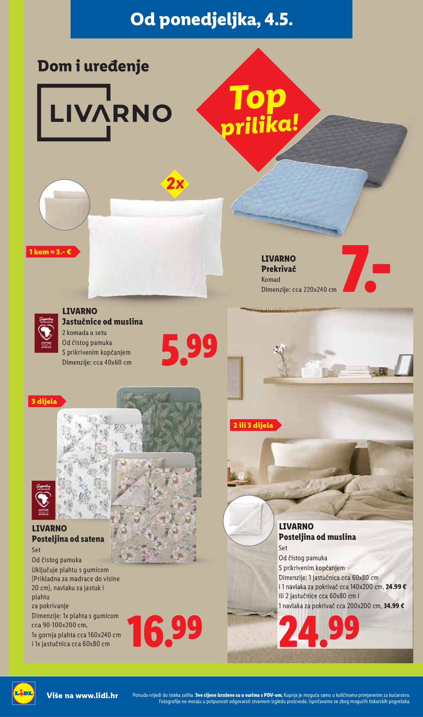 Lidl katalog Super ponuda od ponedjeljka 04.05. - 10.05.2026.