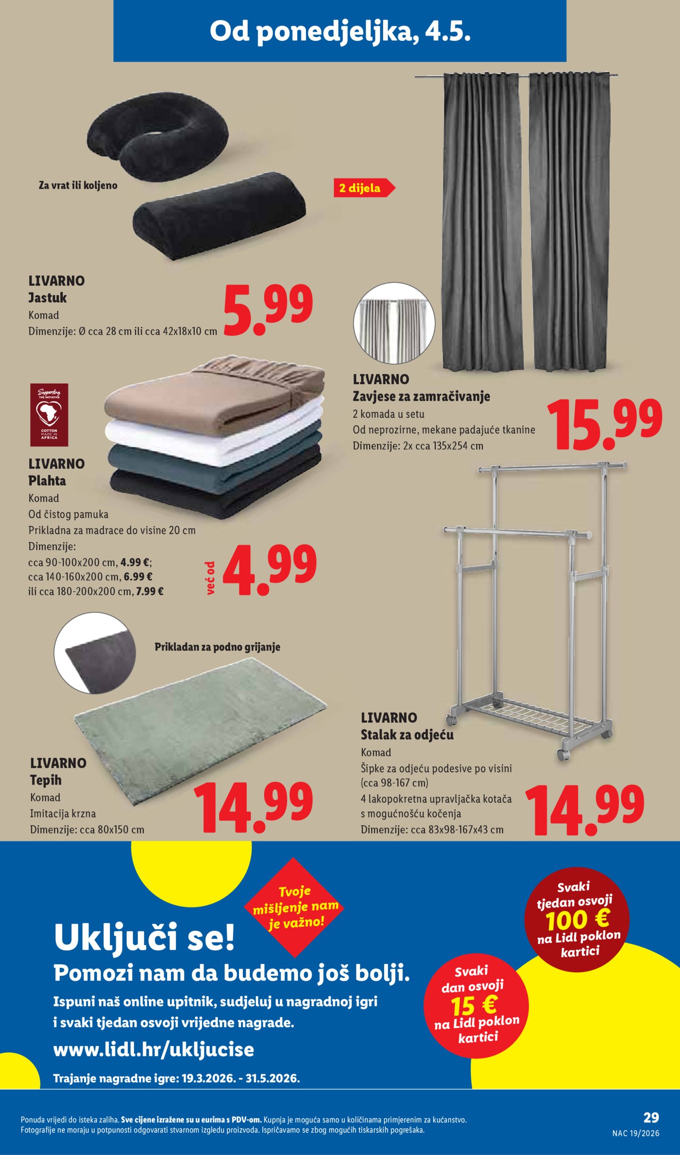 Lidl katalog Super ponuda od ponedjeljka 04.05. - 10.05.2026.