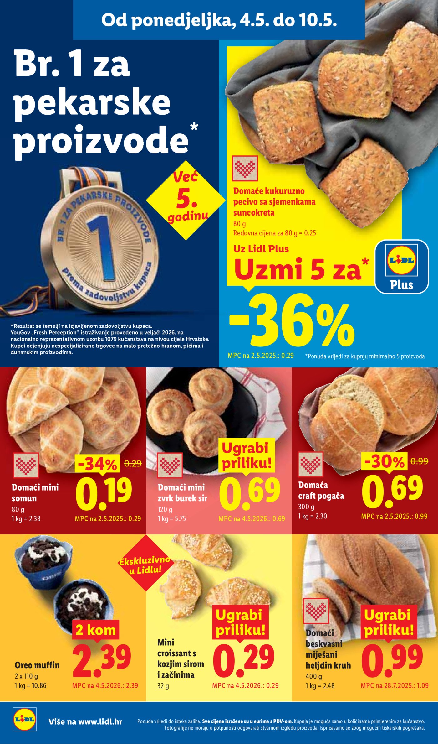 Lidl katalog Super ponuda od ponedjeljka 04.05. - 10.05.2026.