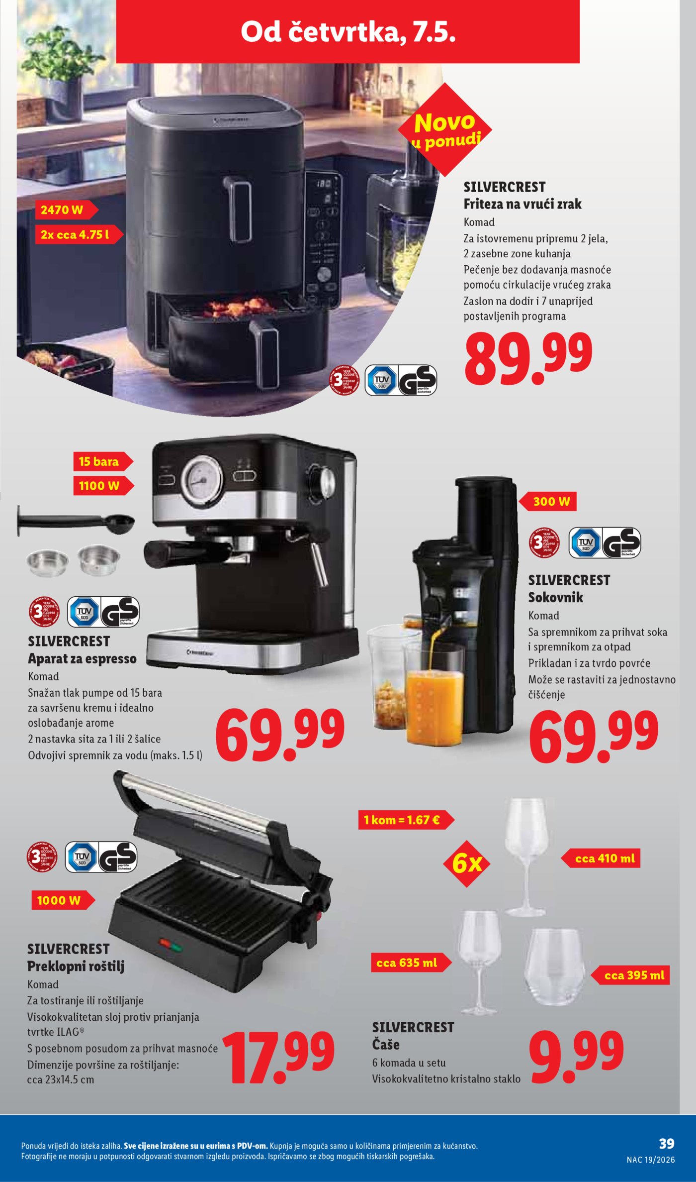 Lidl katalog Super ponuda od ponedjeljka 04.05. - 10.05.2026.