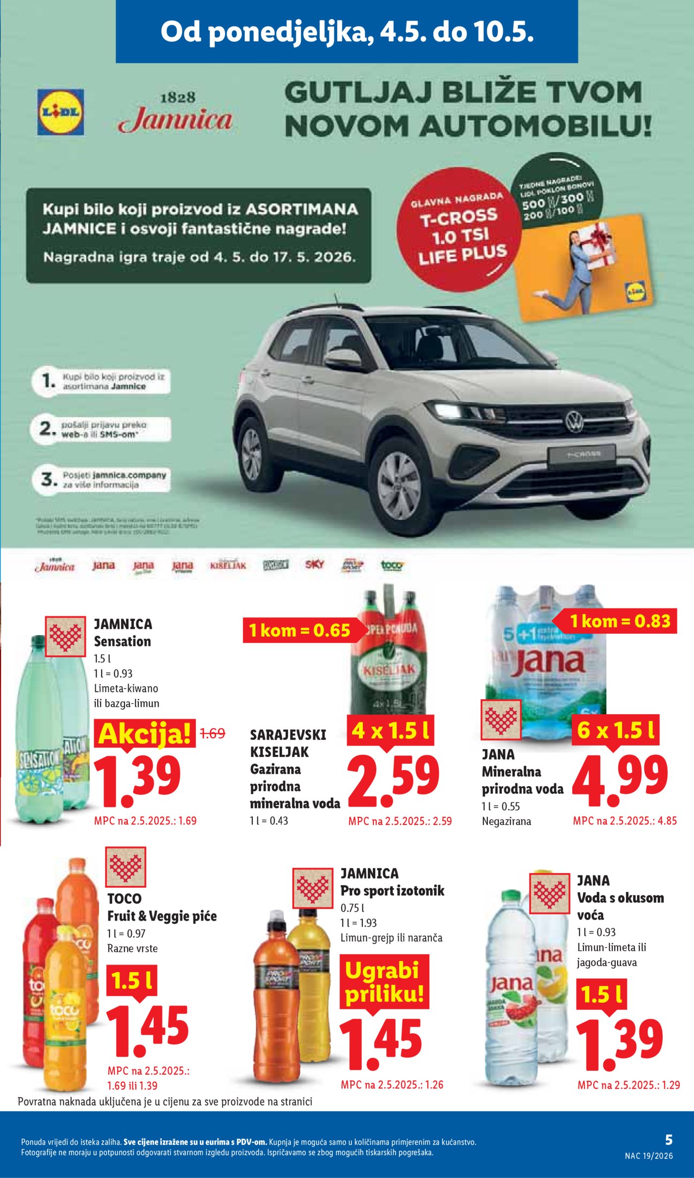 Lidl katalog Super ponuda od ponedjeljka 04.05. - 10.05.2026.