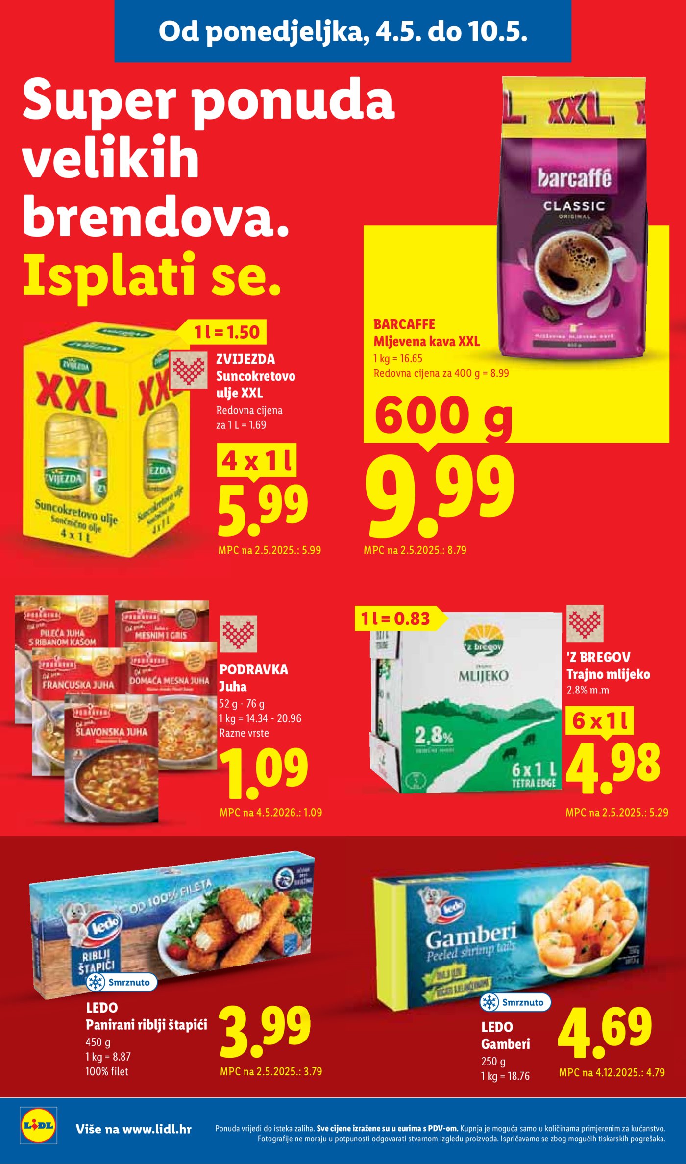 Lidl katalog Super ponuda od ponedjeljka 04.05. - 10.05.2026.
