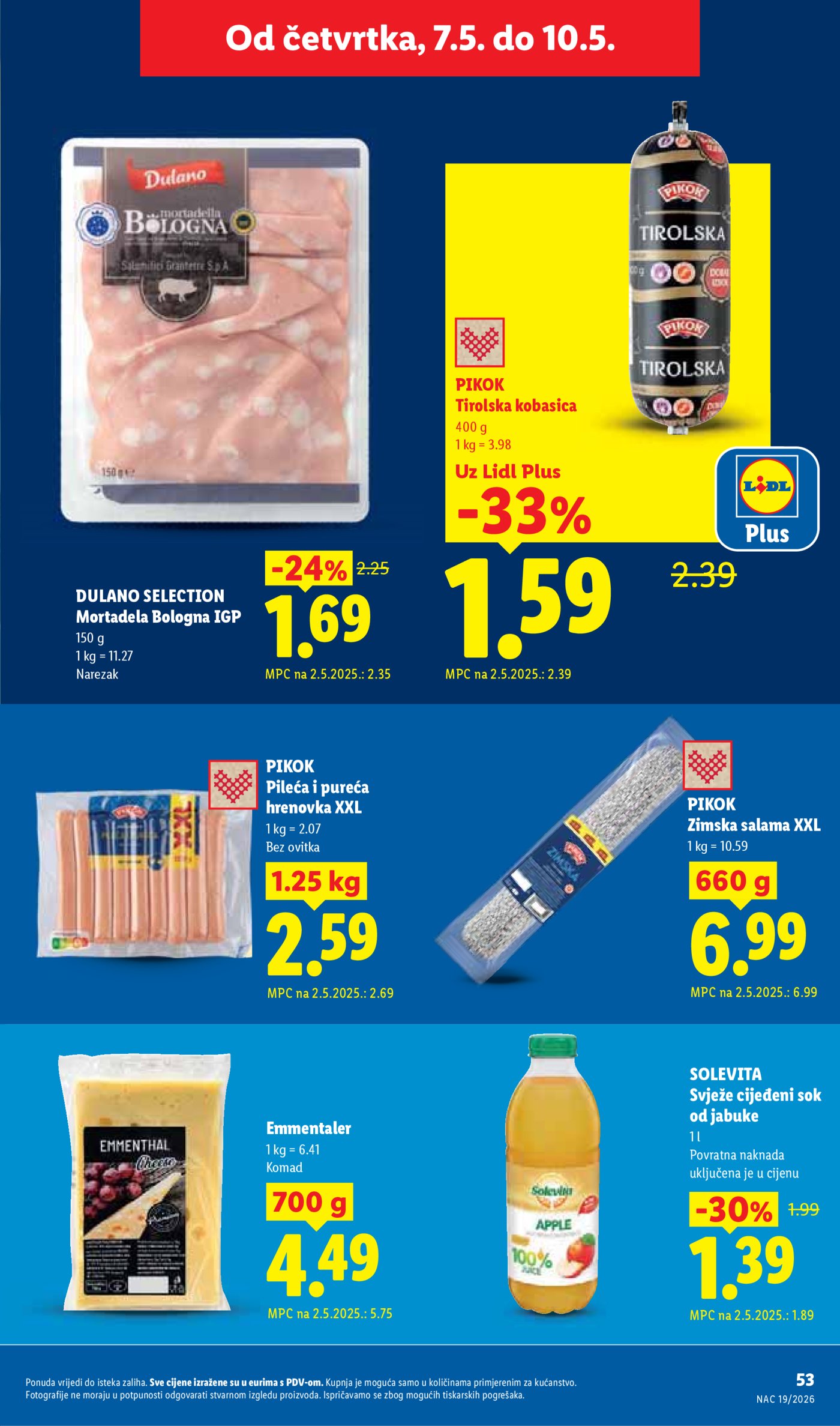 Lidl katalog Super ponuda od ponedjeljka 04.05. - 10.05.2026.