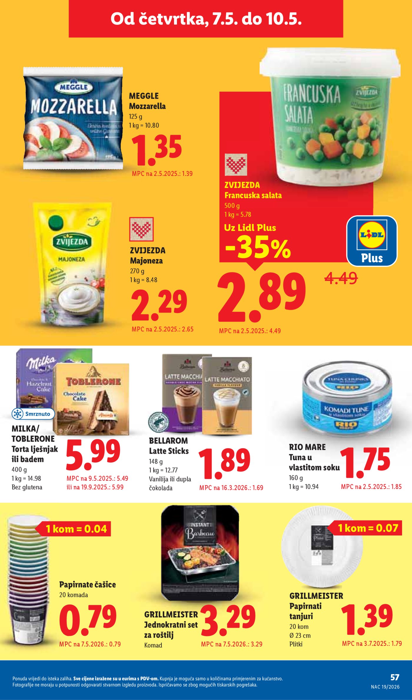 Lidl katalog Super ponuda od ponedjeljka 04.05. - 10.05.2026.