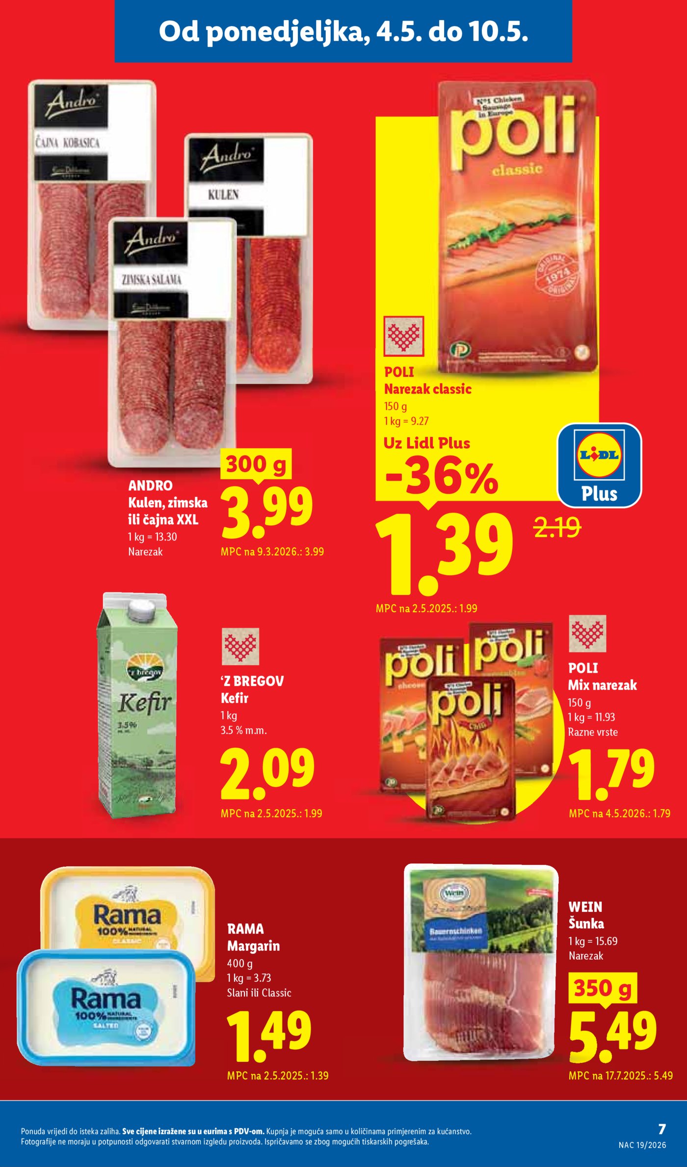Lidl katalog Super ponuda od ponedjeljka 04.05. - 10.05.2026.