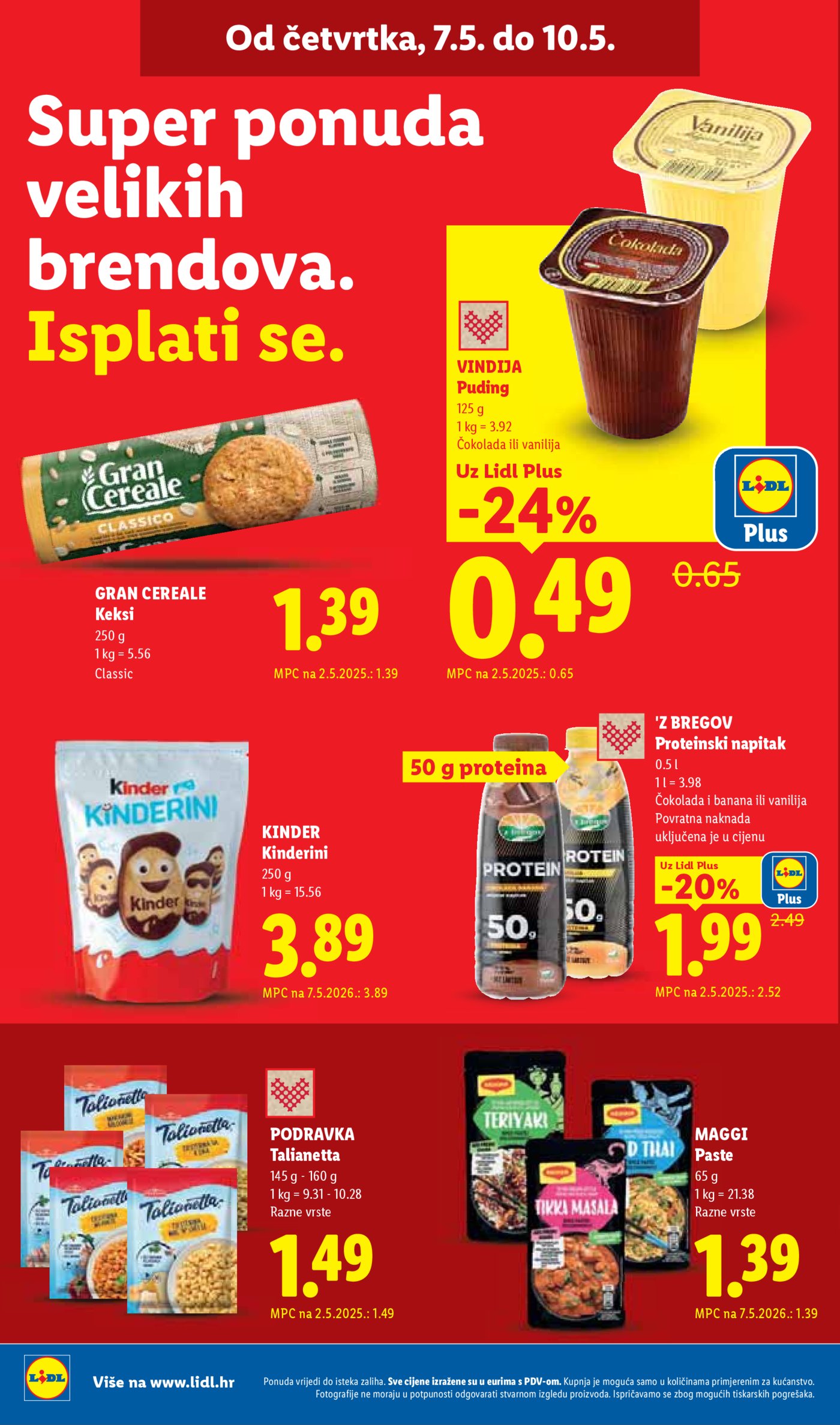 Lidl katalog Super ponuda od ponedjeljka 04.05. - 10.05.2026.