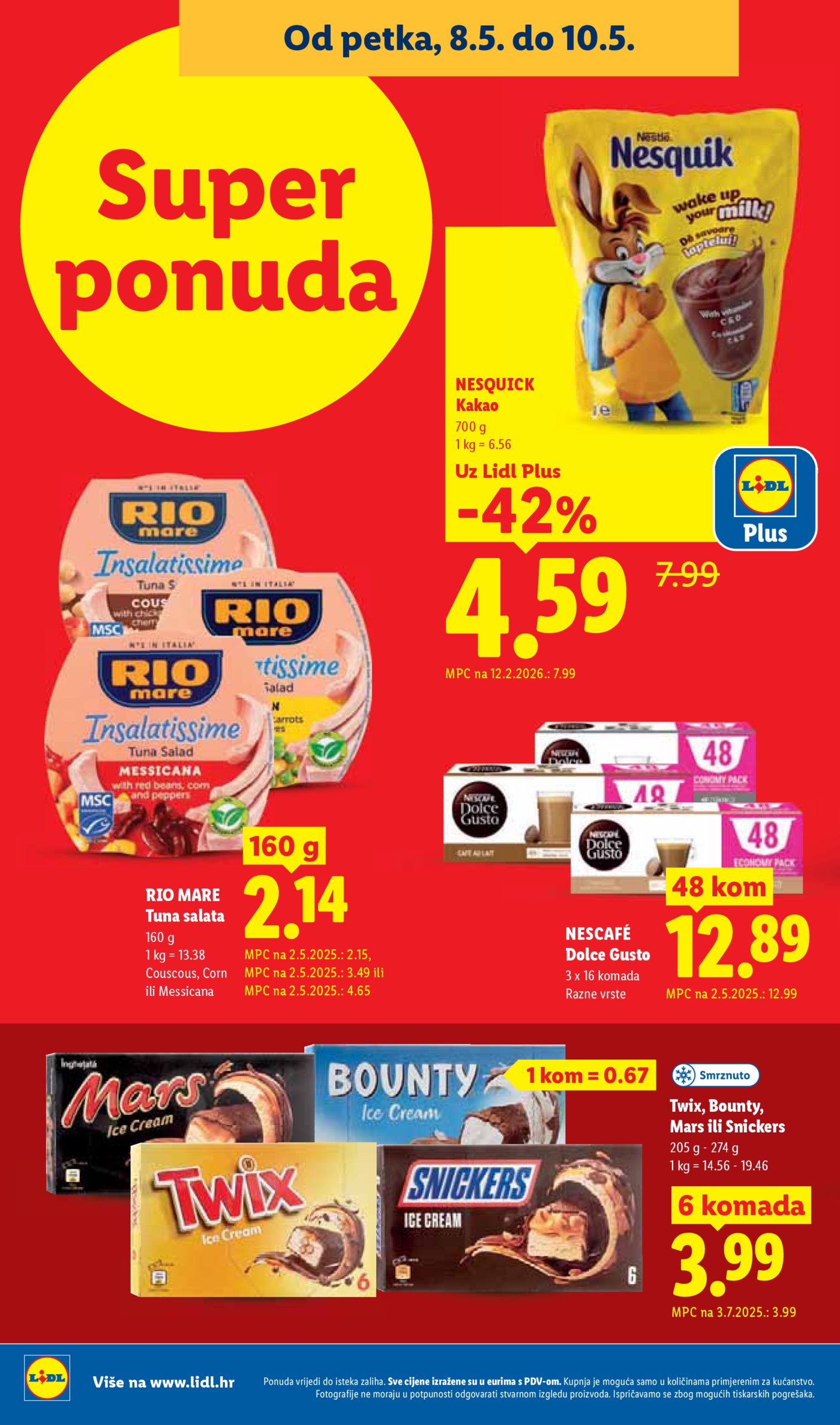 Lidl katalog Super ponuda od ponedjeljka 04.05. - 10.05.2026.