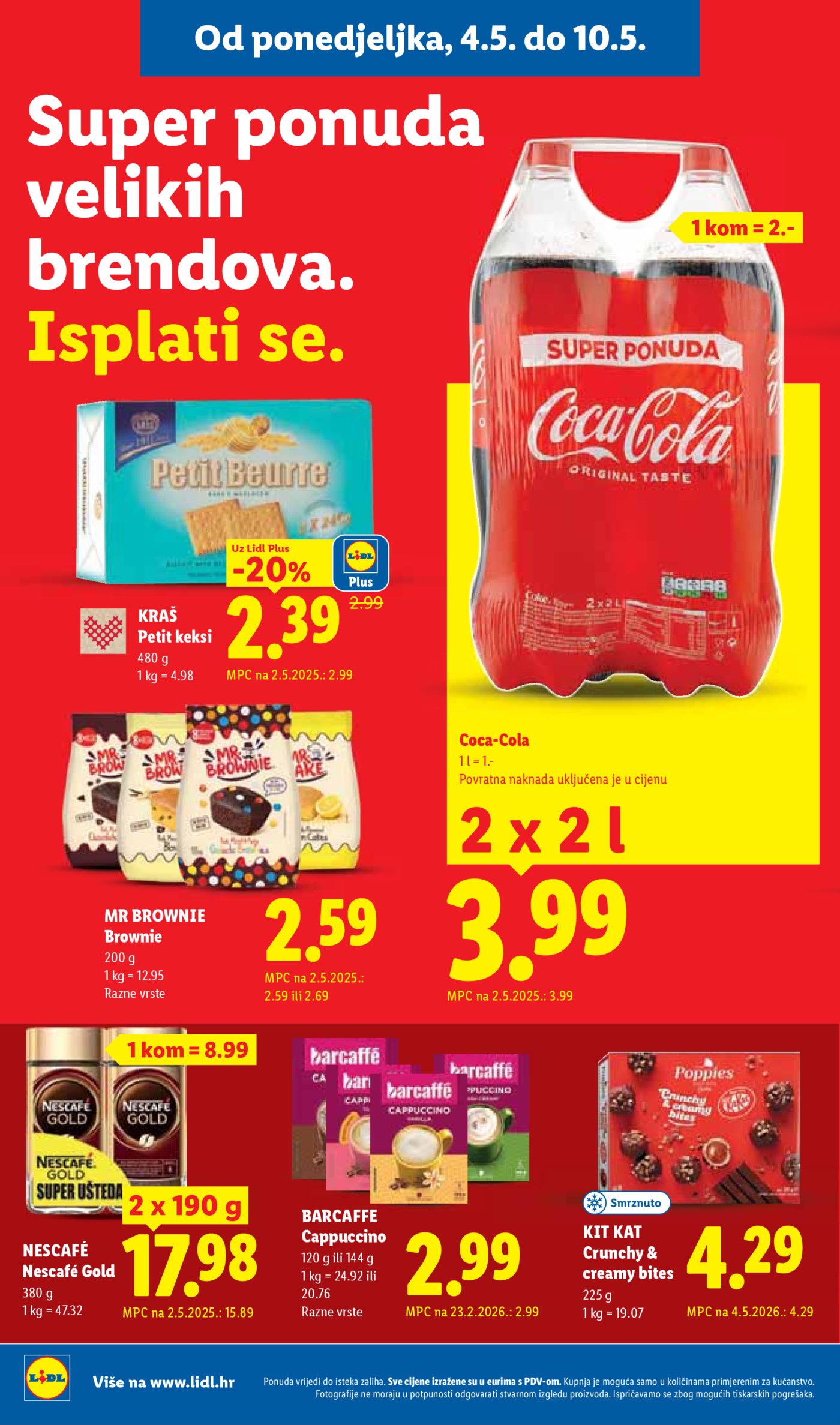 Lidl katalog Super ponuda od ponedjeljka 04.05. - 10.05.2026.