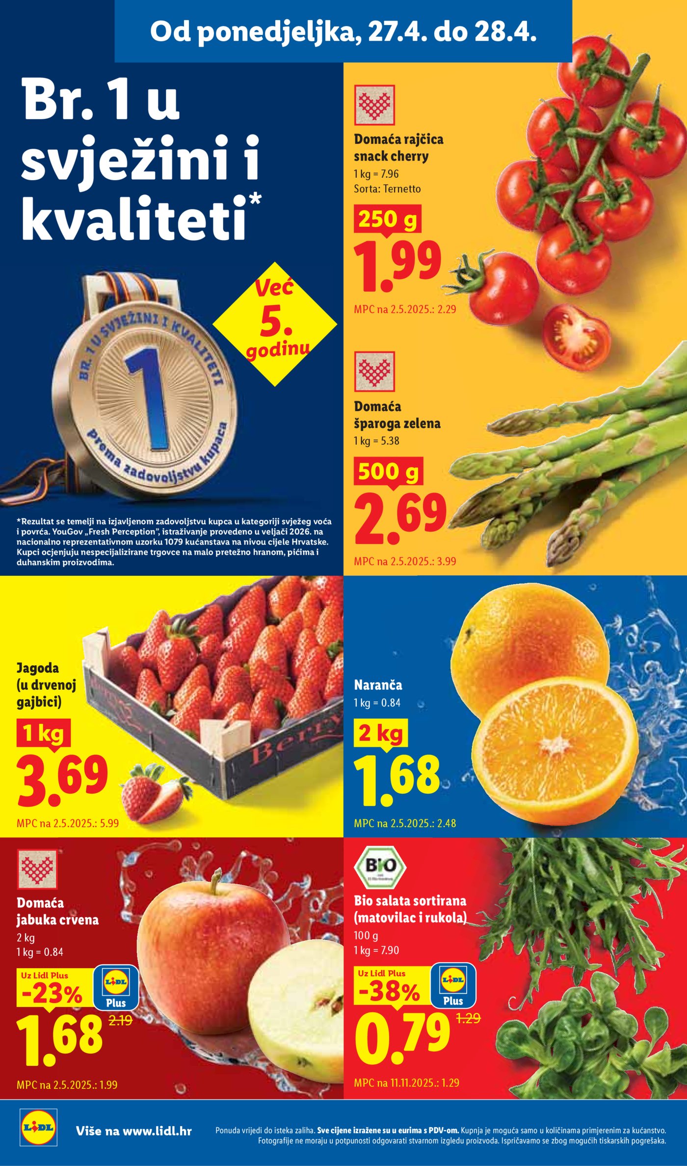 Lidl katalog Super ponuda od ponedjeljka 27.04. - 03.05.2026.