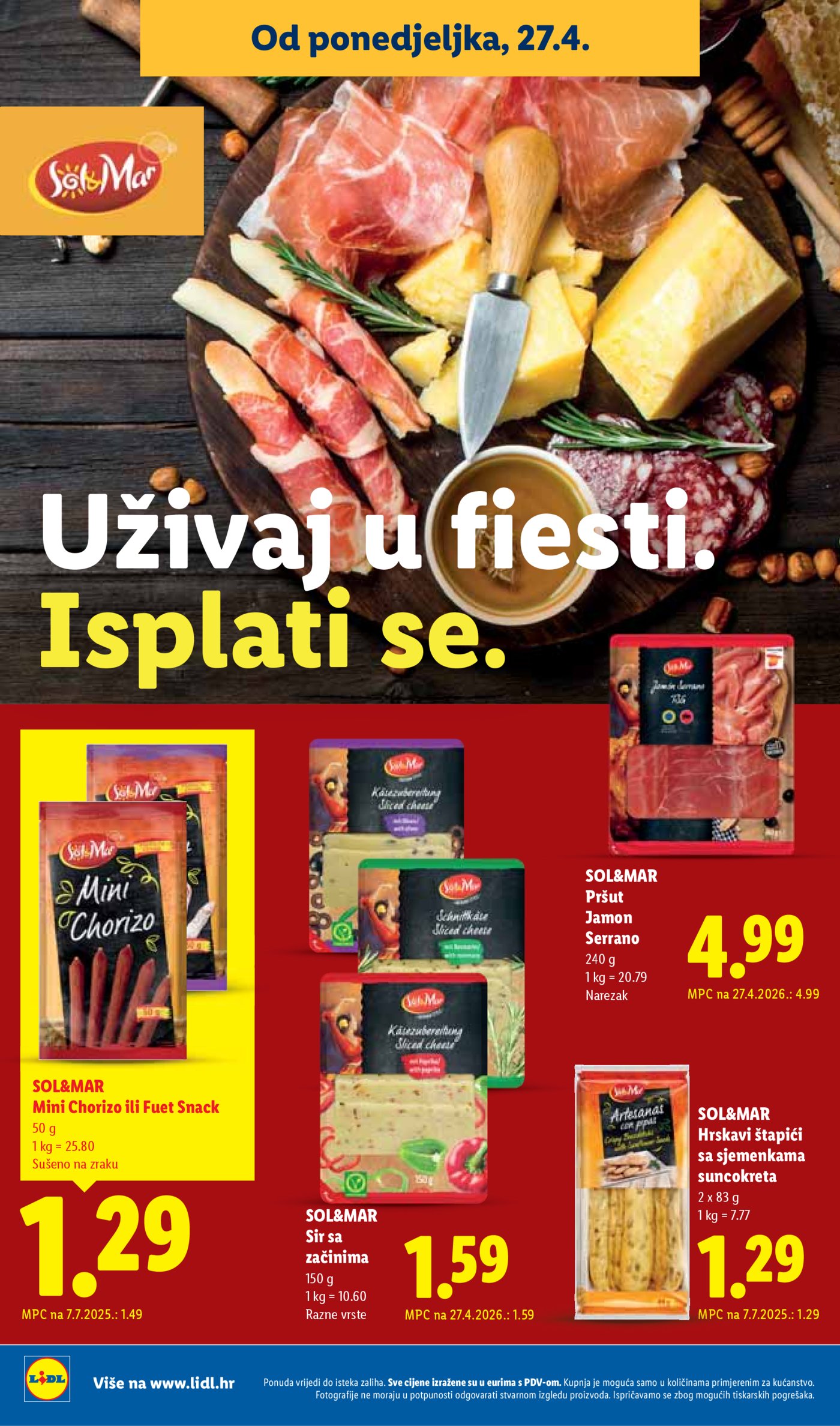 Lidl katalog Super ponuda od ponedjeljka 27.04. - 03.05.2026.