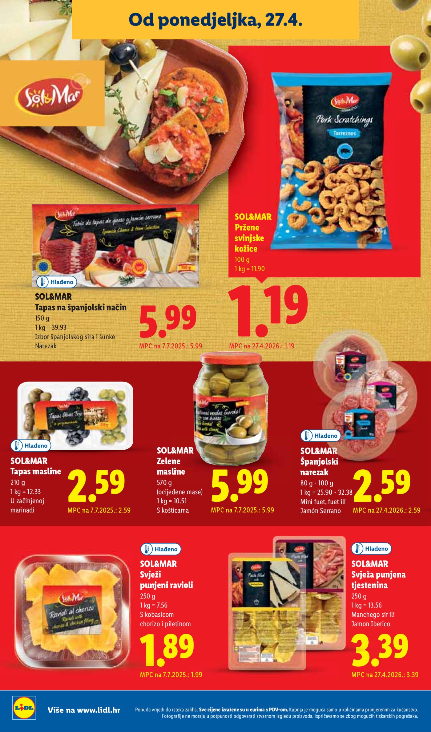 Lidl katalog Super ponuda od ponedjeljka 27.04. - 03.05.2026.