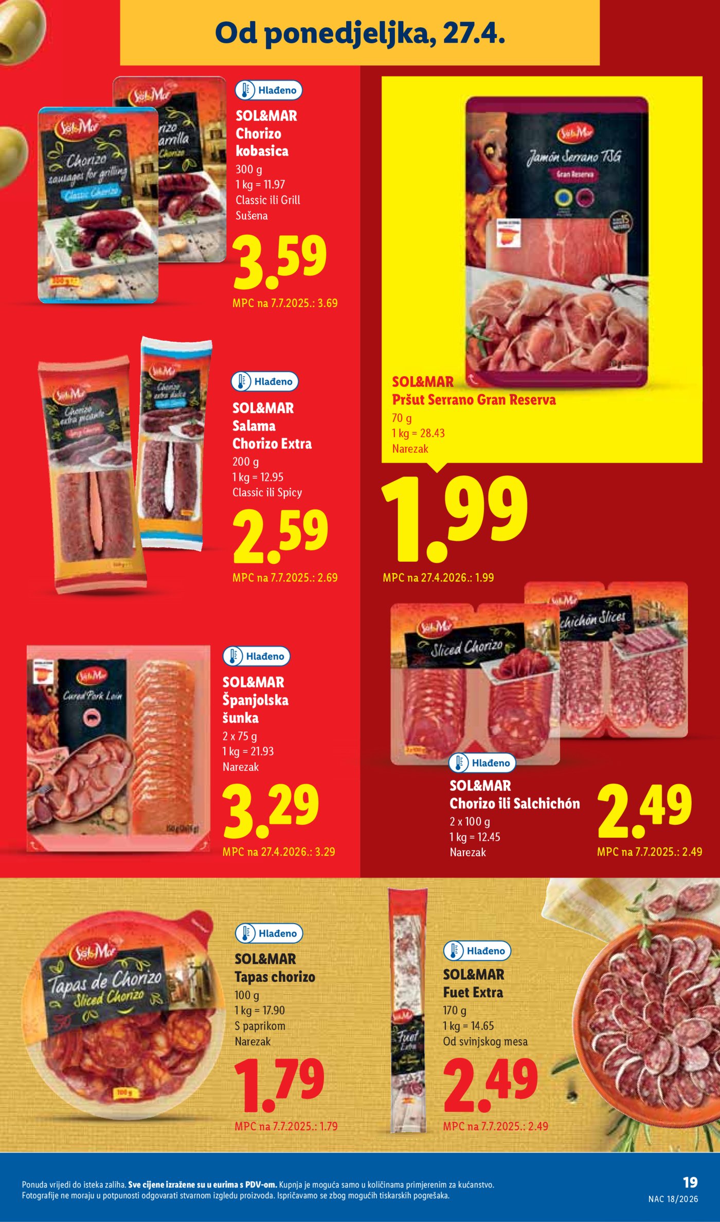 Lidl katalog Super ponuda od ponedjeljka 27.04. - 03.05.2026.
