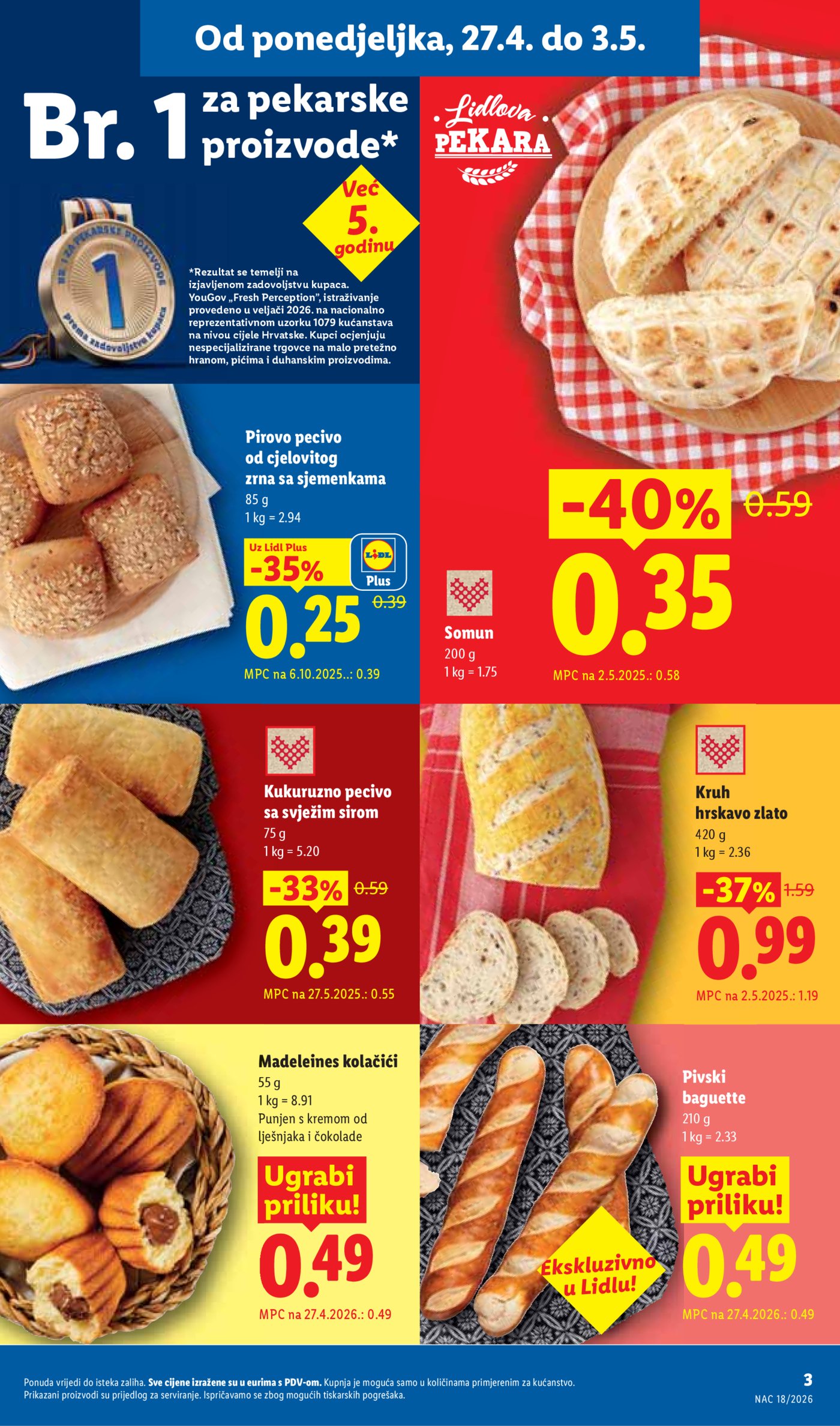 Lidl katalog Super ponuda od ponedjeljka 27.04. - 03.05.2026.