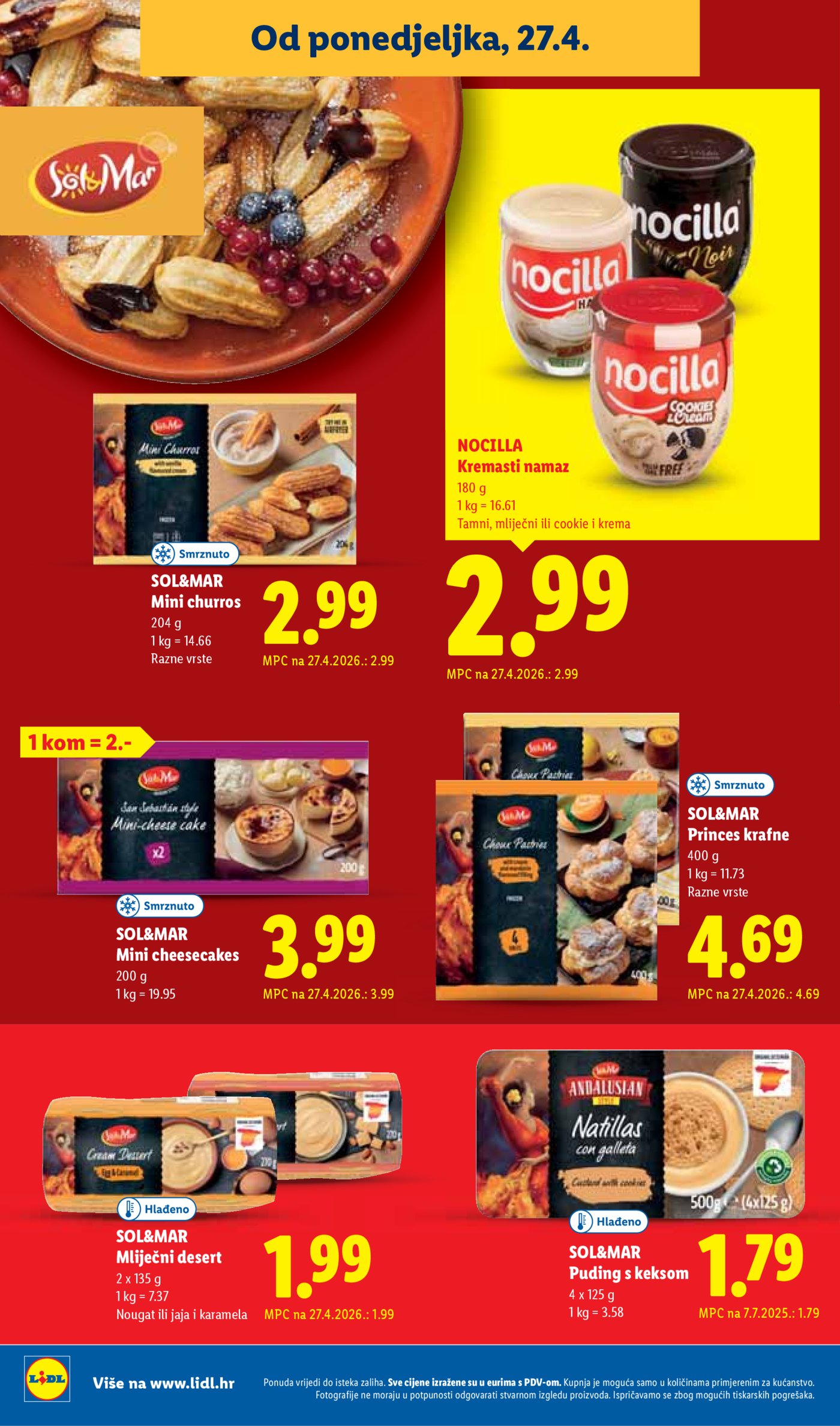 Lidl katalog Super ponuda od ponedjeljka 27.04. - 03.05.2026.