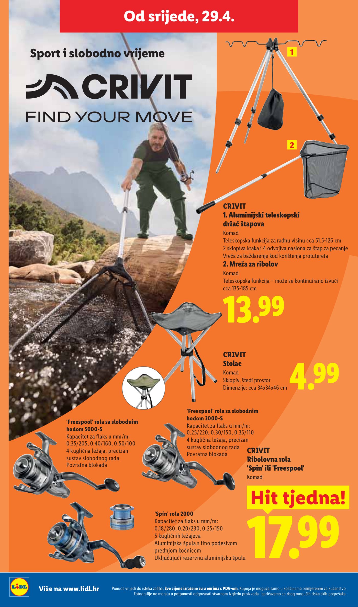 Lidl katalog Super ponuda od ponedjeljka 27.04. - 03.05.2026.