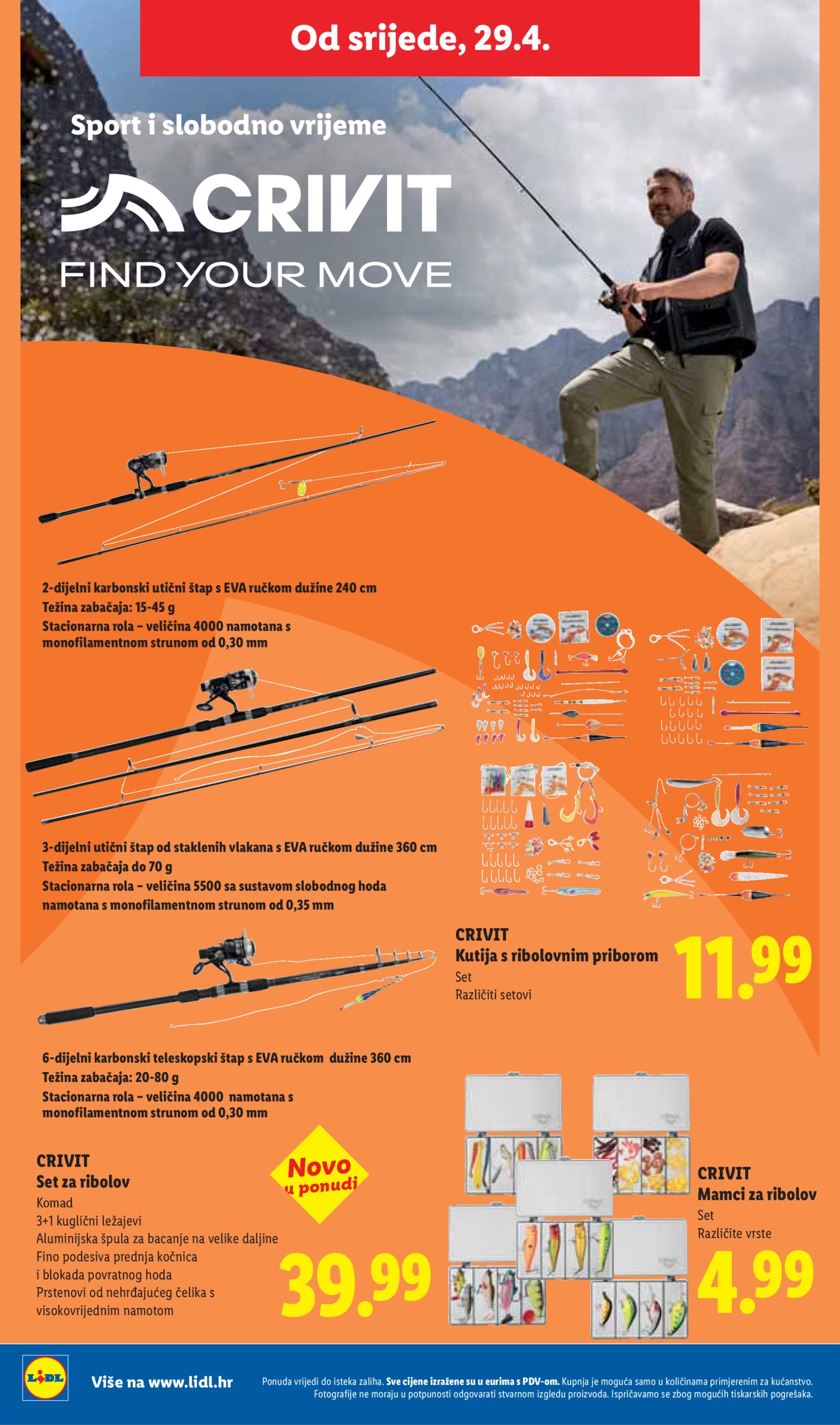 Lidl katalog Super ponuda od ponedjeljka 27.04. - 03.05.2026.