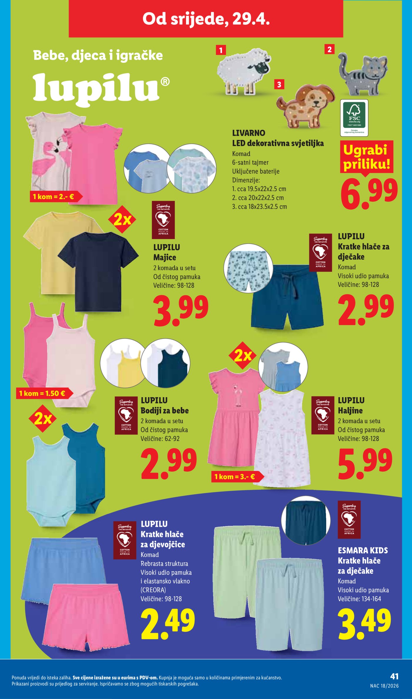 Lidl katalog Super ponuda od ponedjeljka 27.04. - 03.05.2026.