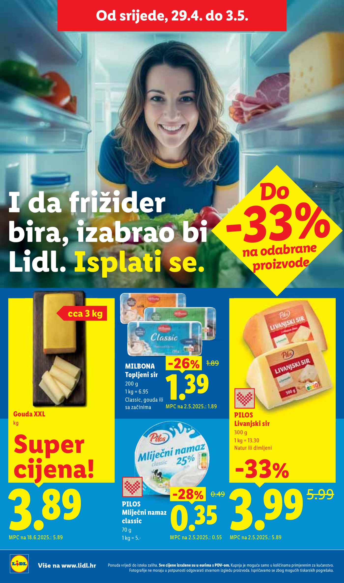 Lidl katalog Super ponuda od ponedjeljka 27.04. - 03.05.2026.