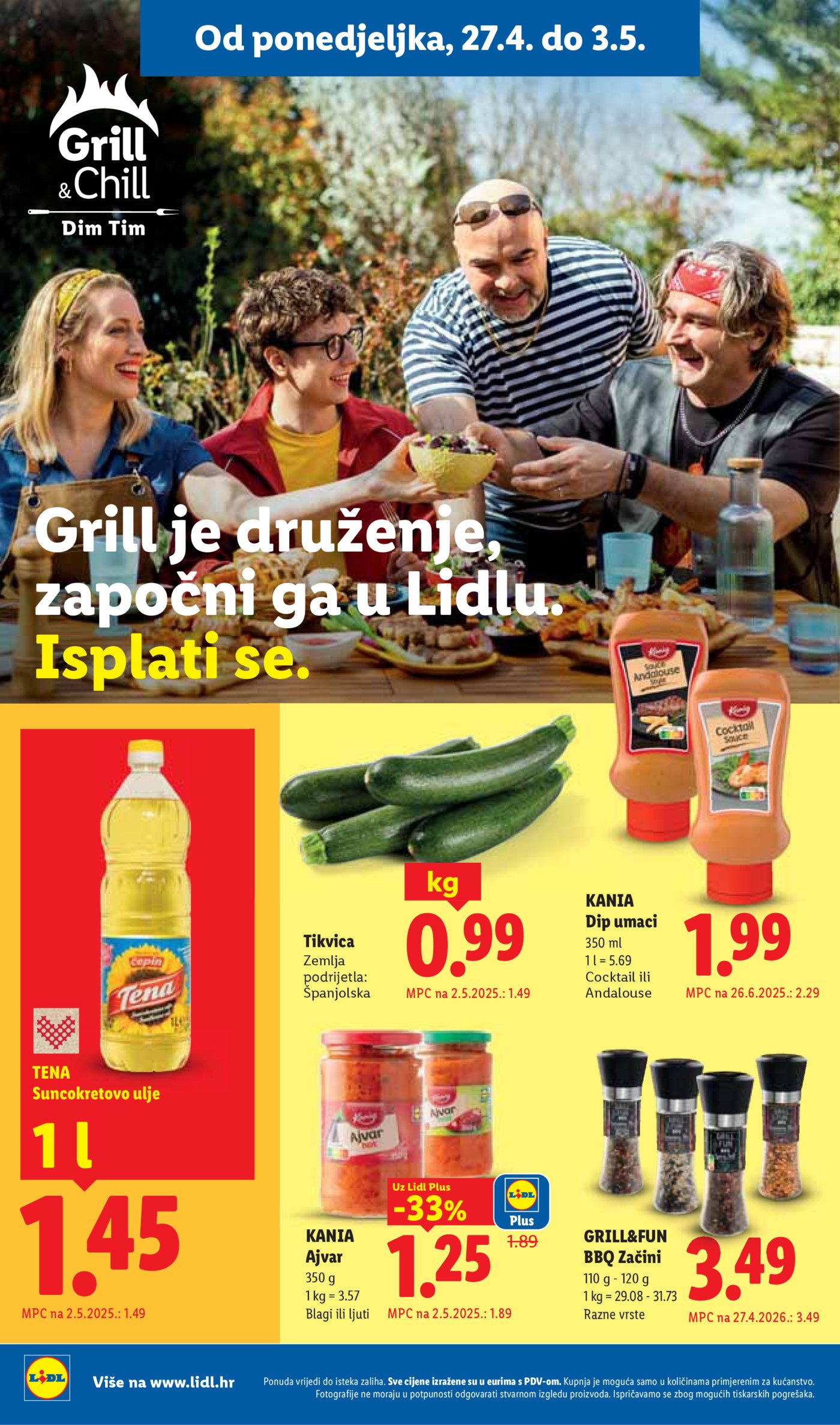 Lidl katalog Super ponuda od ponedjeljka 27.04. - 03.05.2026.
