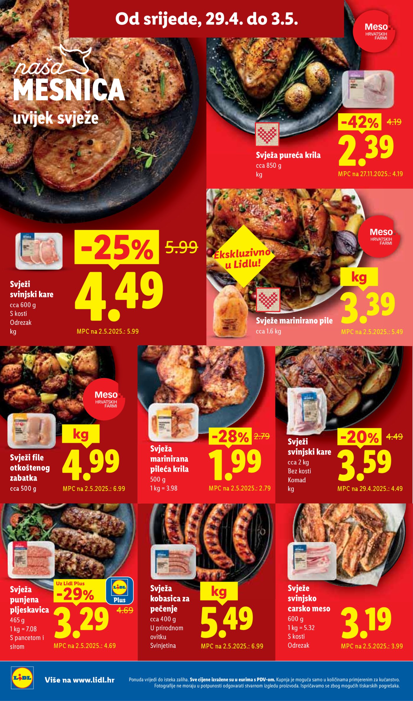 Lidl katalog Super ponuda od ponedjeljka 27.04. - 03.05.2026.