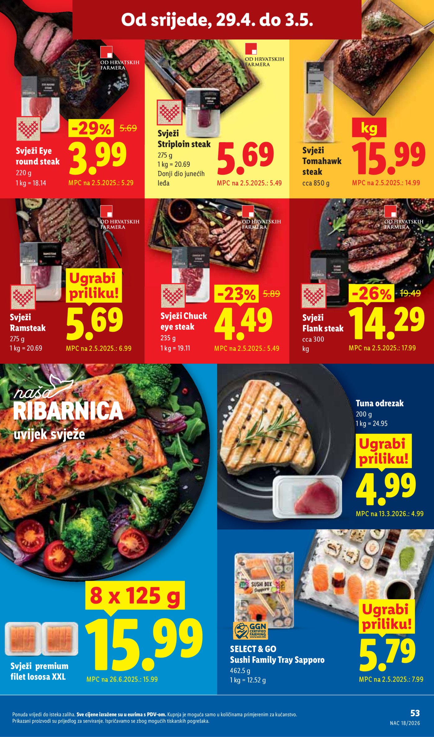 Lidl katalog Super ponuda od ponedjeljka 27.04. - 03.05.2026.