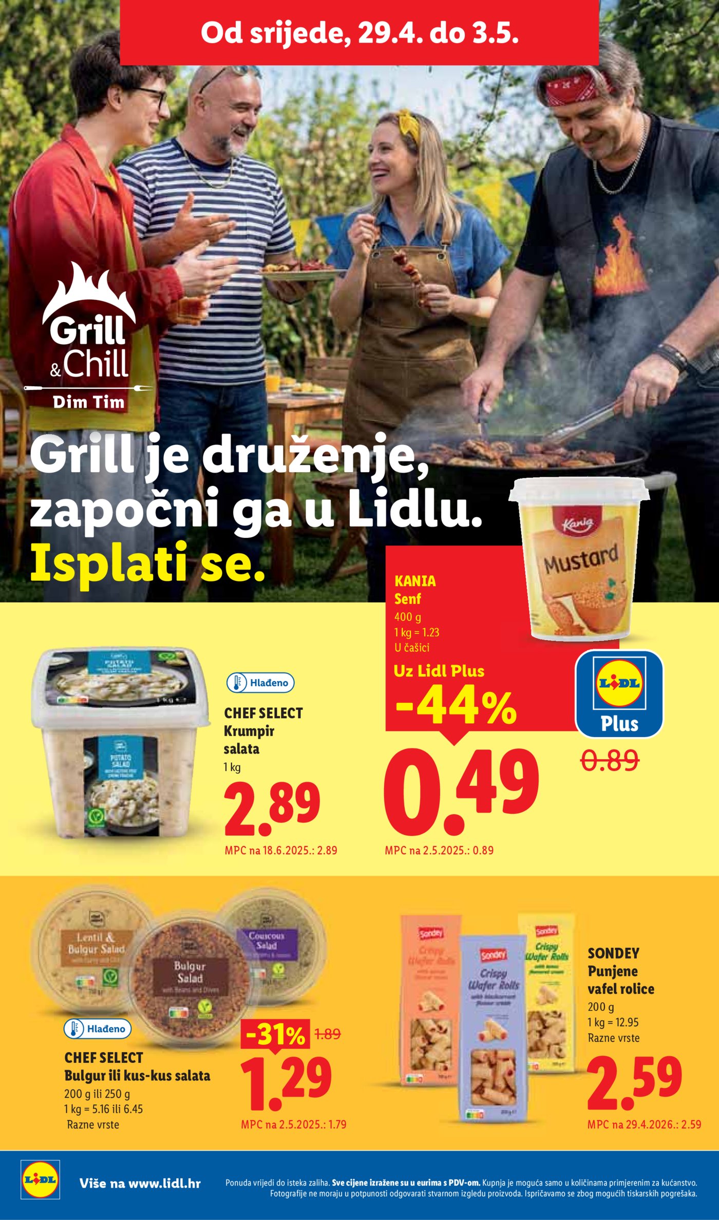 Lidl katalog Super ponuda od ponedjeljka 27.04. - 03.05.2026.
