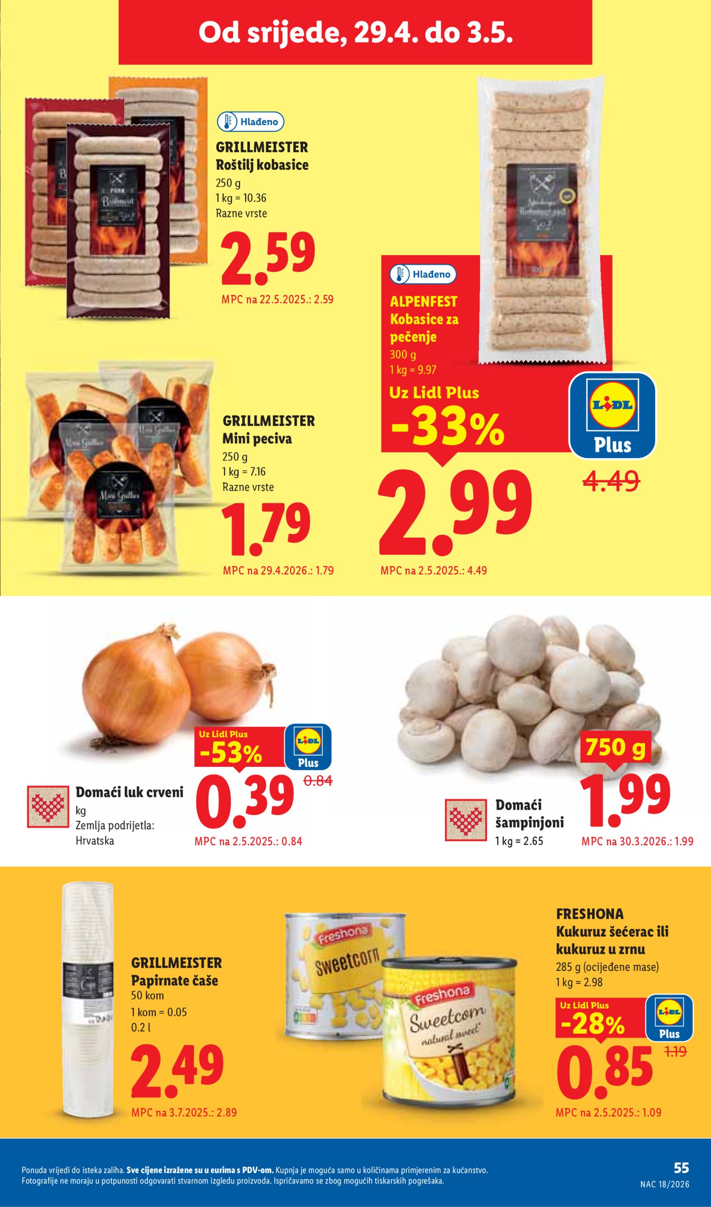 Lidl katalog Super ponuda od ponedjeljka 27.04. - 03.05.2026.