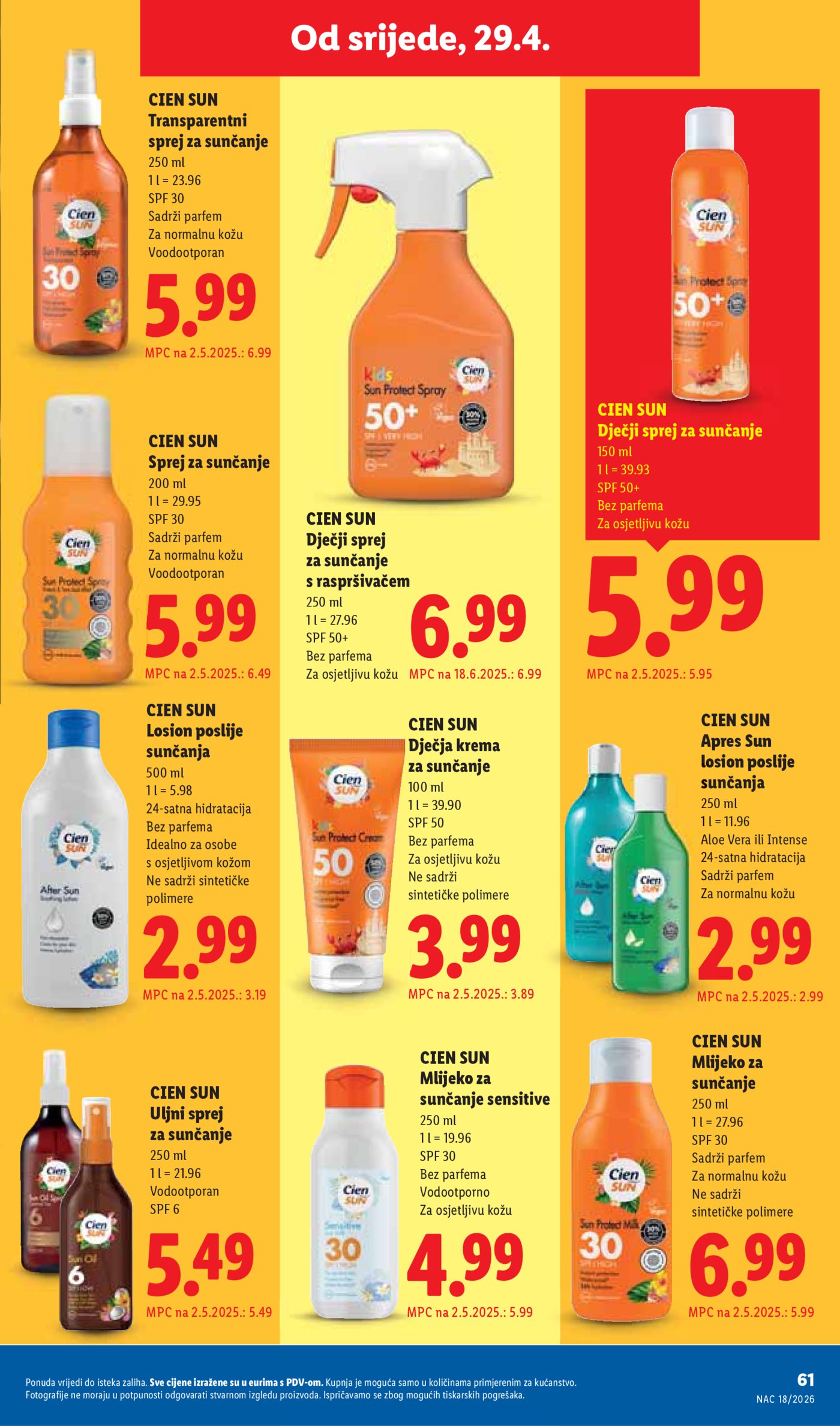 Lidl katalog Super ponuda od ponedjeljka 27.04. - 03.05.2026.