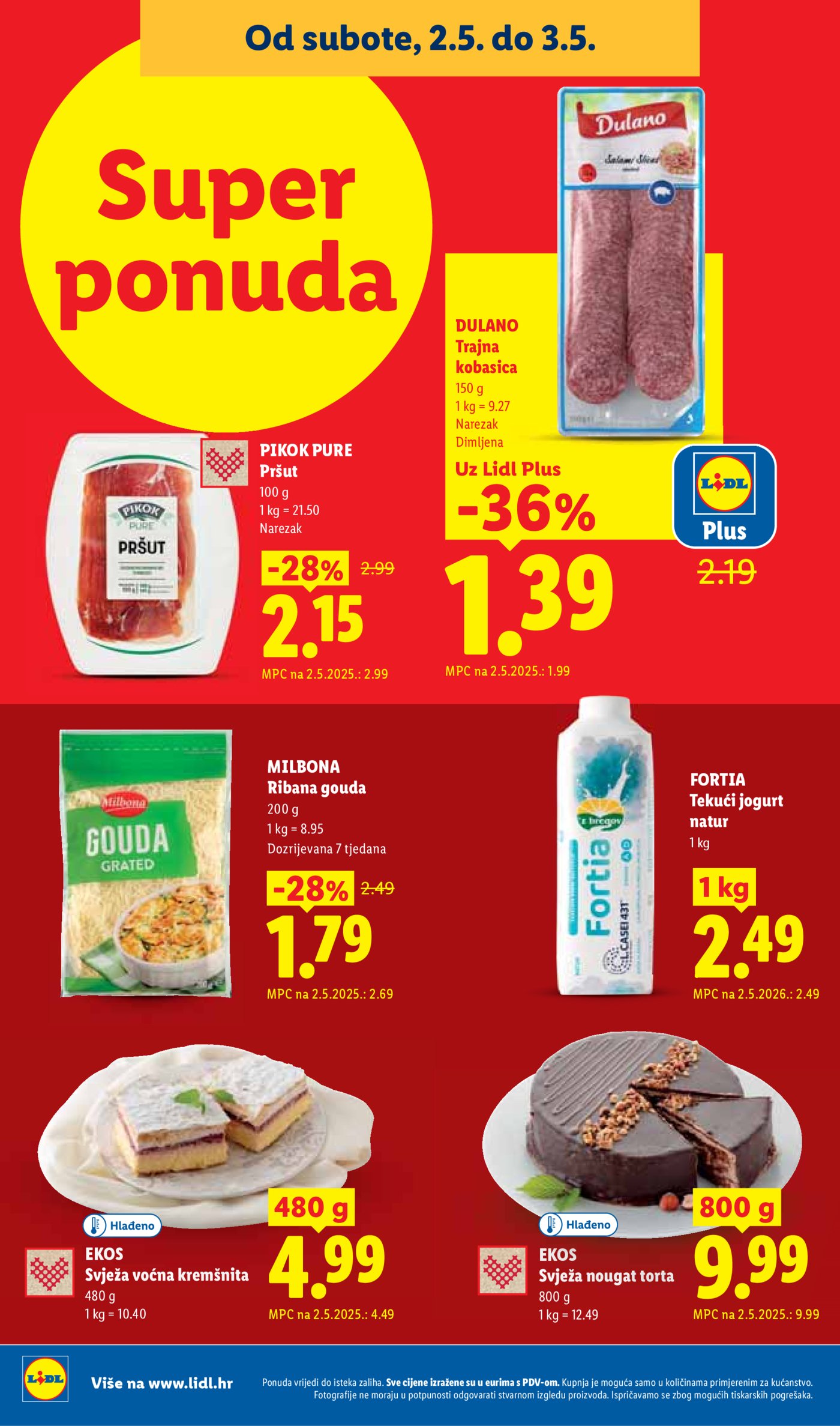 Lidl katalog Super ponuda od ponedjeljka 27.04. - 03.05.2026.