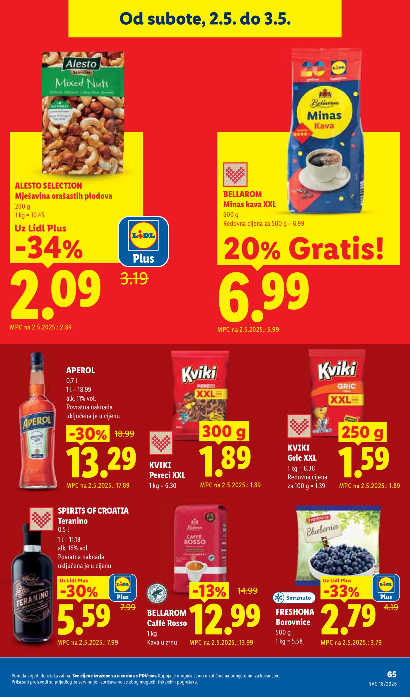 Lidl katalog Super ponuda od ponedjeljka 27.04. - 03.05.2026.