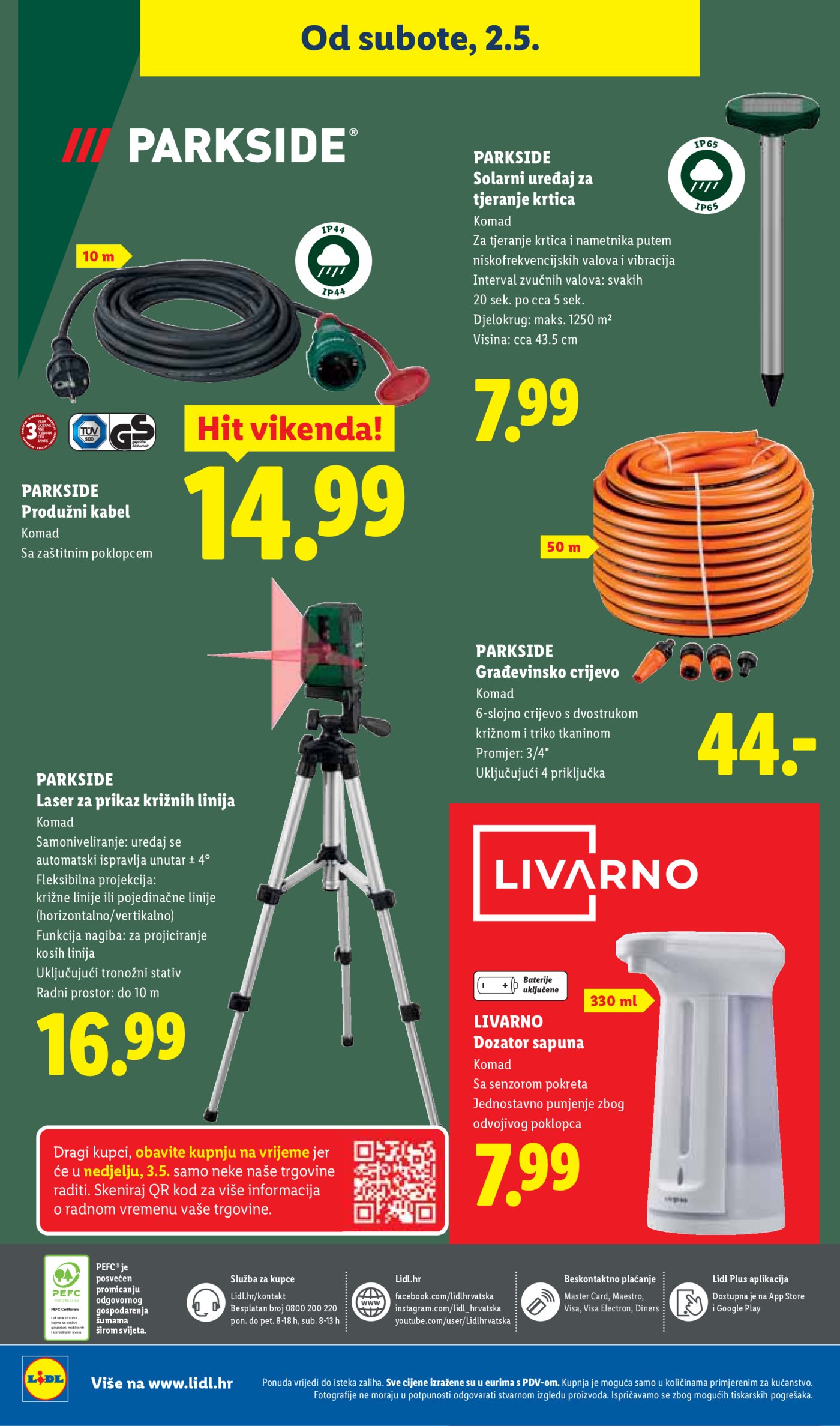 Lidl katalog Super ponuda od ponedjeljka 27.04. - 03.05.2026.