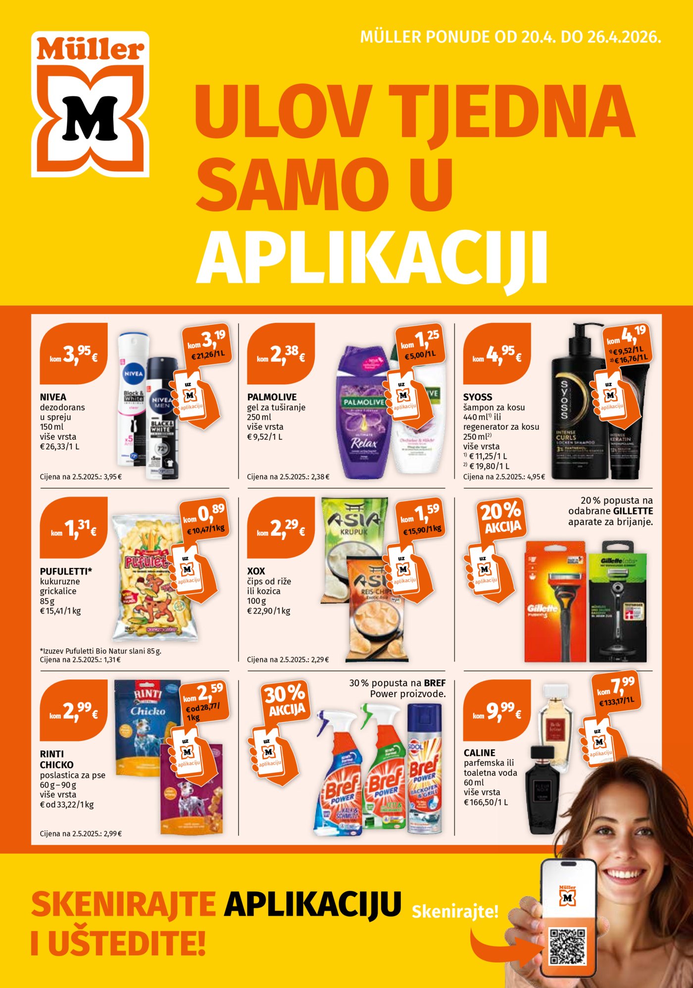 Muller katalog Akcija 20.04. - 26.04.2026.