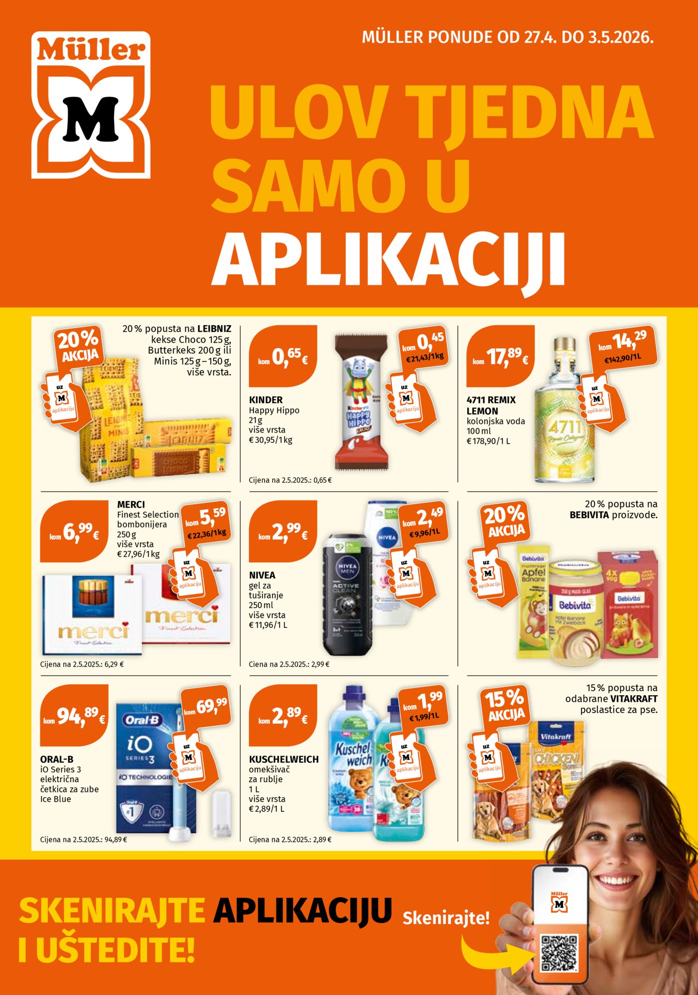 Muller katalog Akcija 27.04. - 03.05.2026.