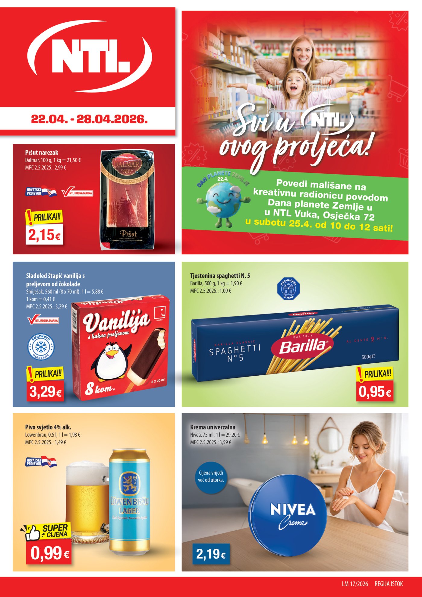 NTL katalog Akcija 22.04. - 28.04.2026. Istok