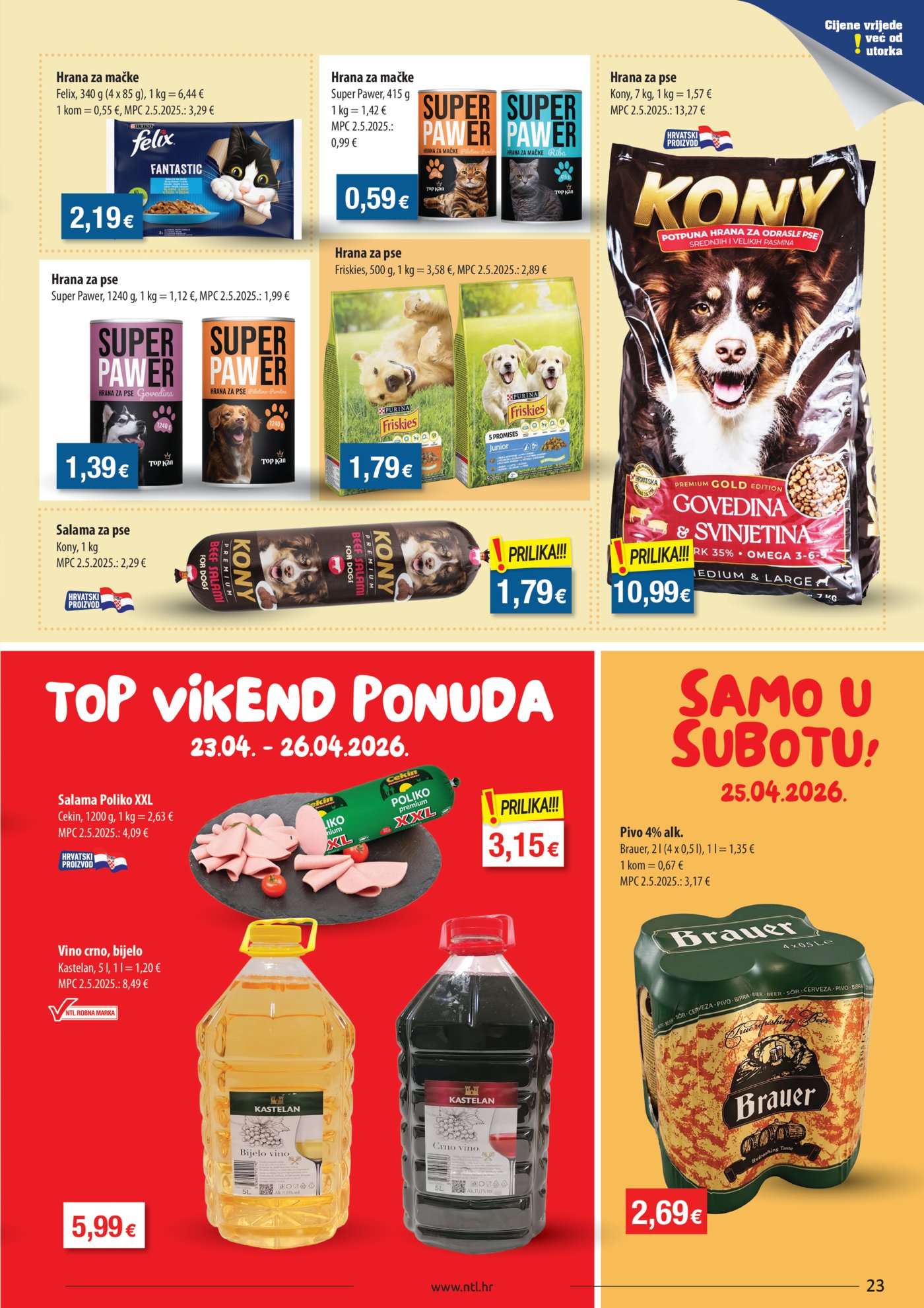 NTL katalog Akcija 22.04. - 28.04.2026. Sjever
