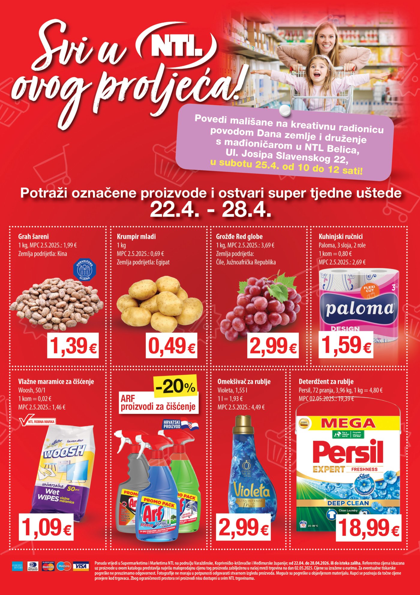 NTL katalog Akcija 22.04. - 28.04.2026. Sjever