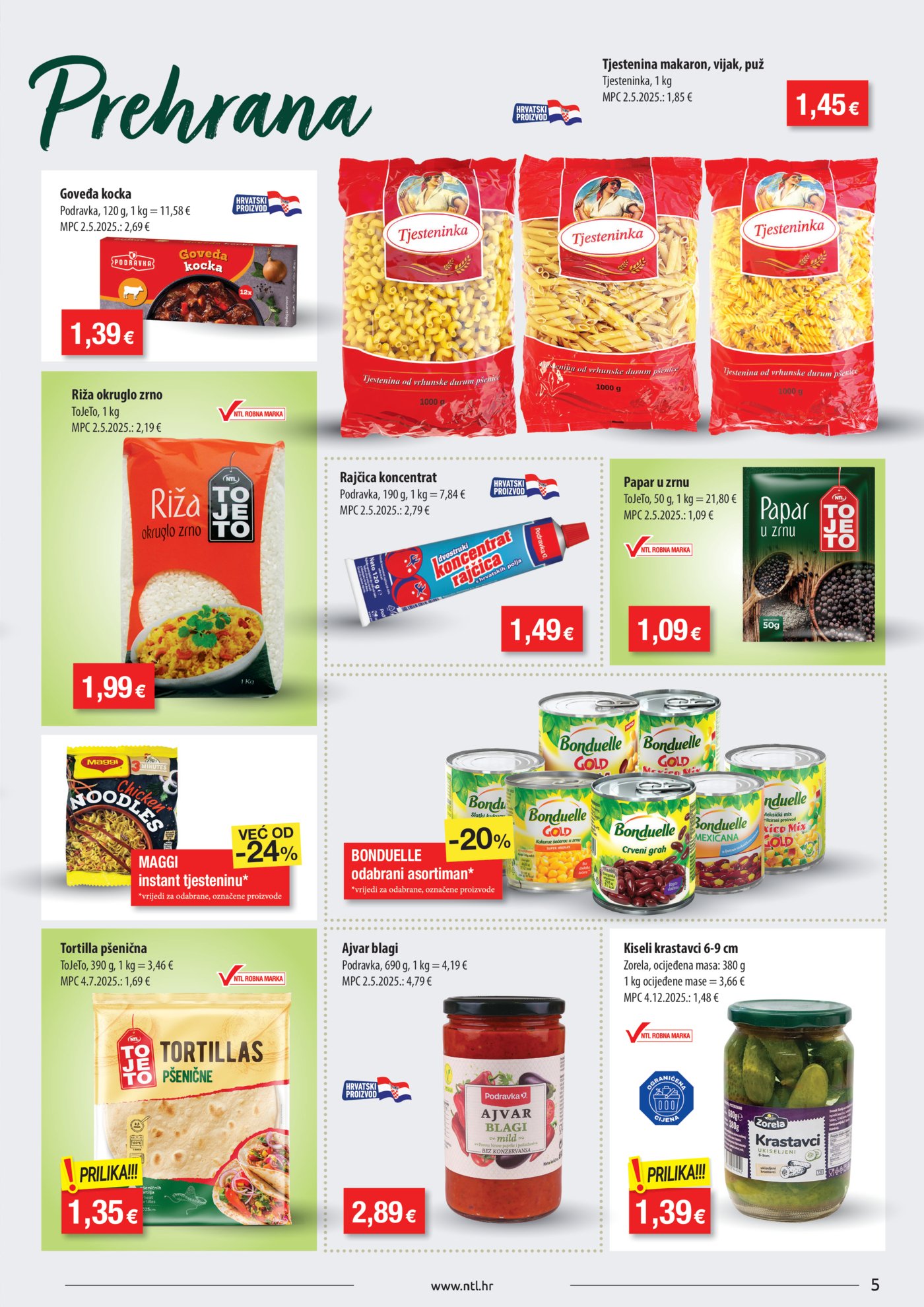 NTL katalog Akcija 22.04. - 28.04.2026. Sjever