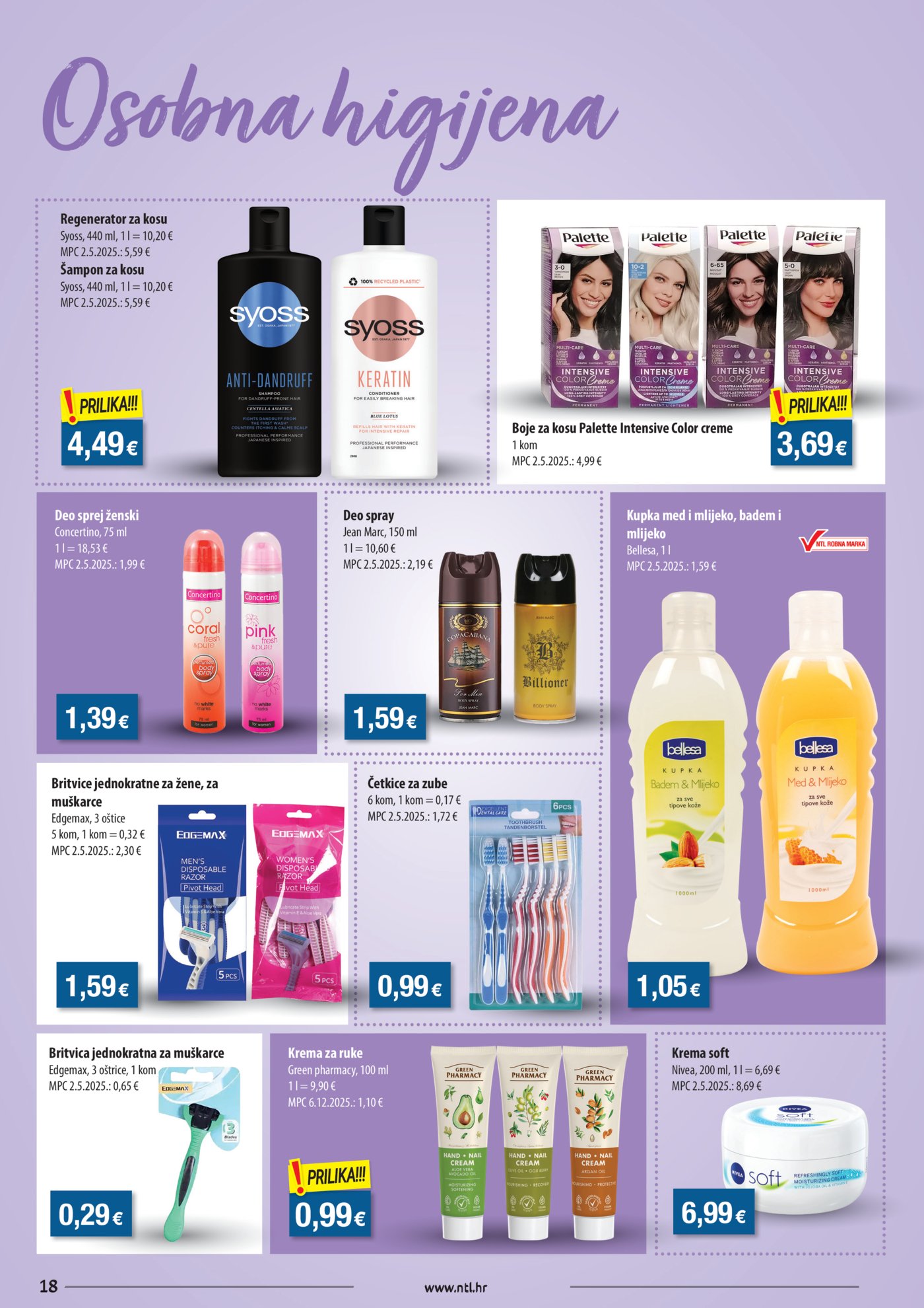 NTL katalog Akcija 29.04. - 05.05.2026. Sjever