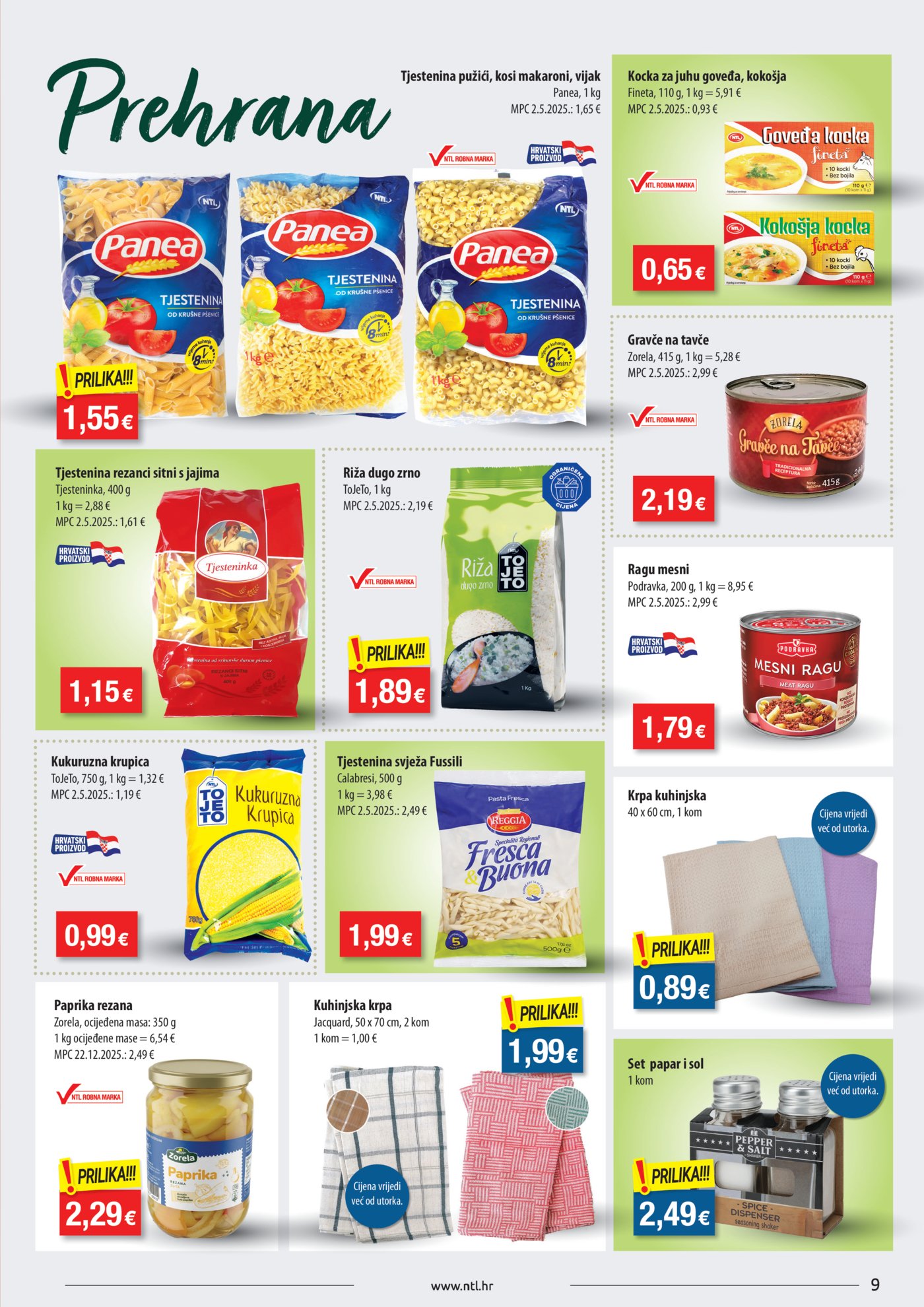 NTL katalog Akcija 29.04. - 05.05.2026. Sjever