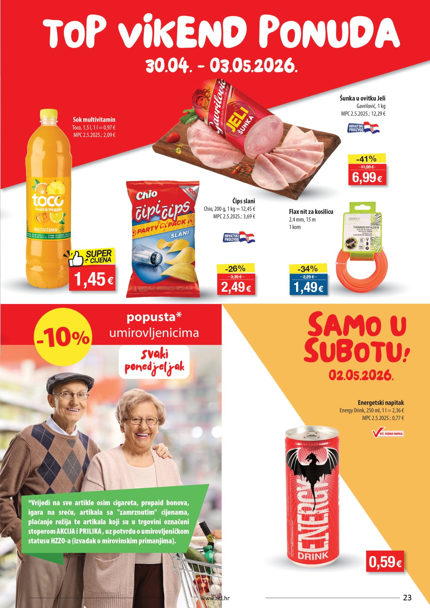 NTL katalog Akcija 29.04. - 05.05.2026. Zapad